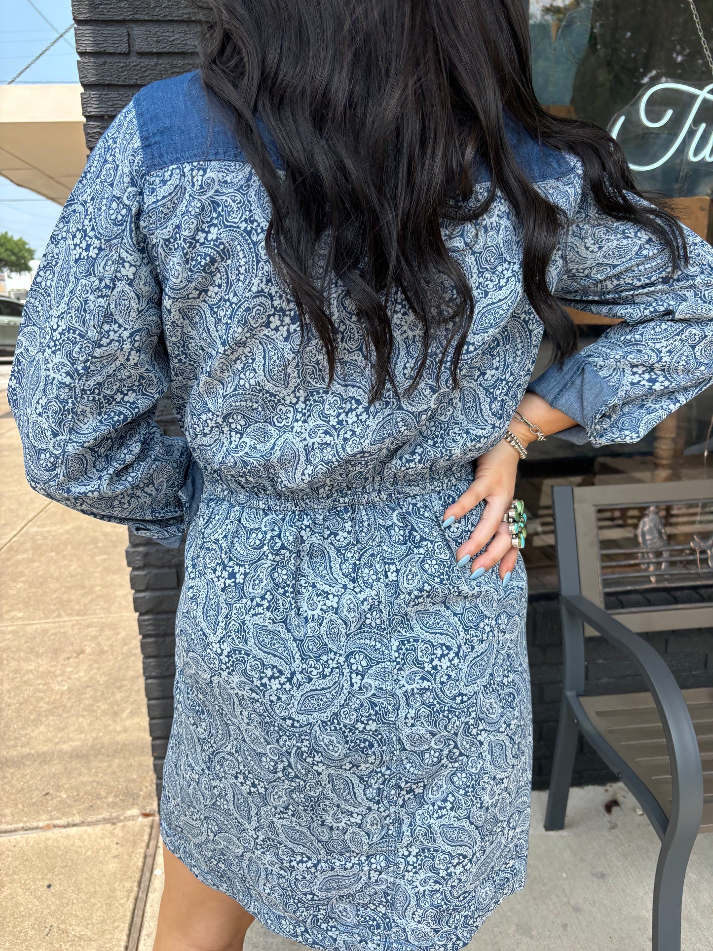 The Cowgirl Blues Dress