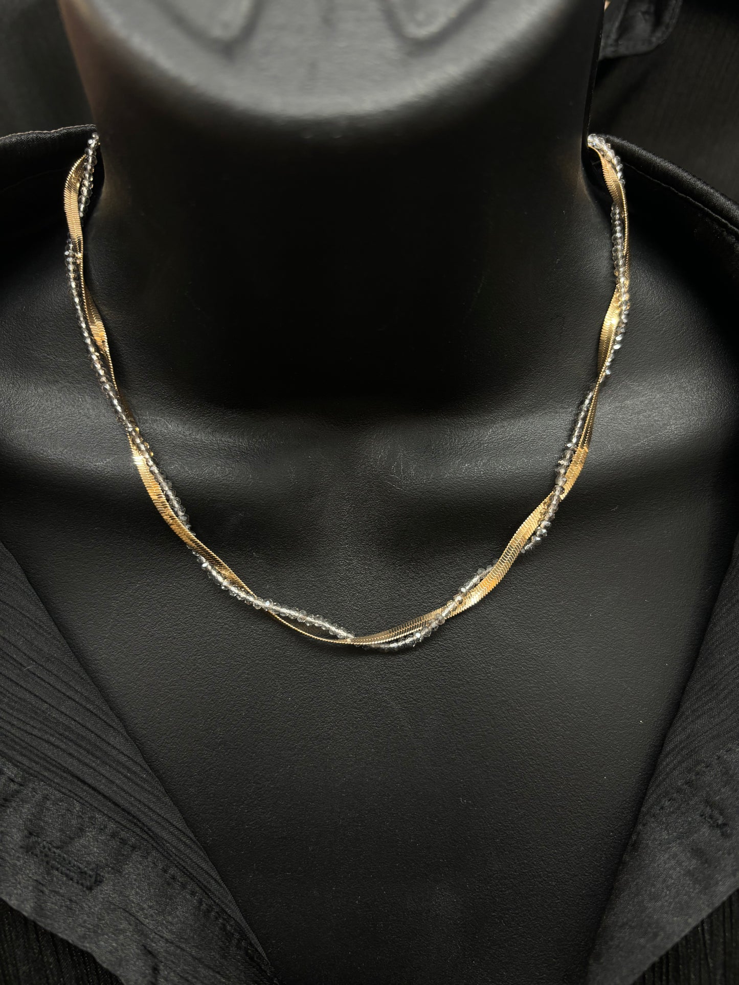 The Sandy Gold Intertwined Necklace