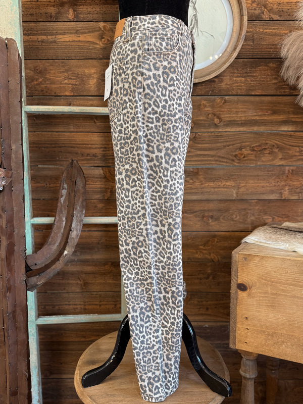 The Lakley Leopard Jeans