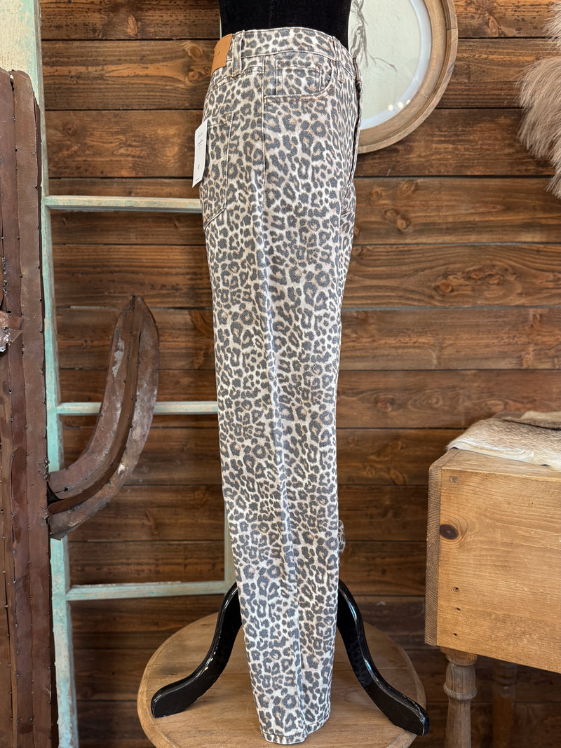 The Lakley Leopard Jeans