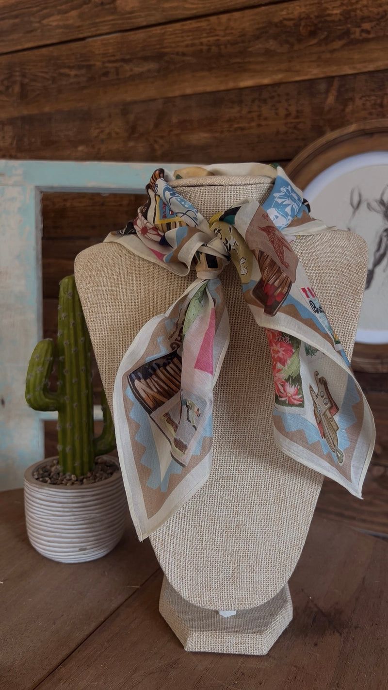 The Shorty Wild Rags - 4 Different Styles