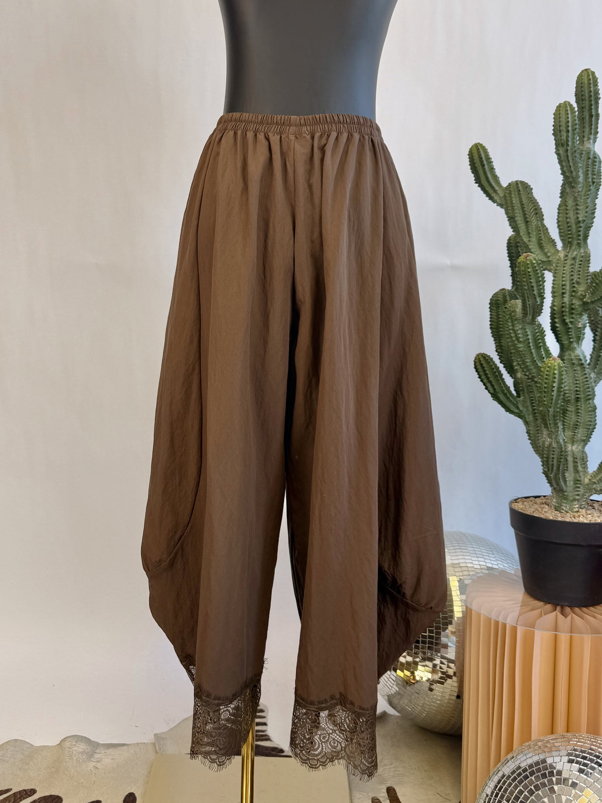 The Daydream Lace Trim Pants