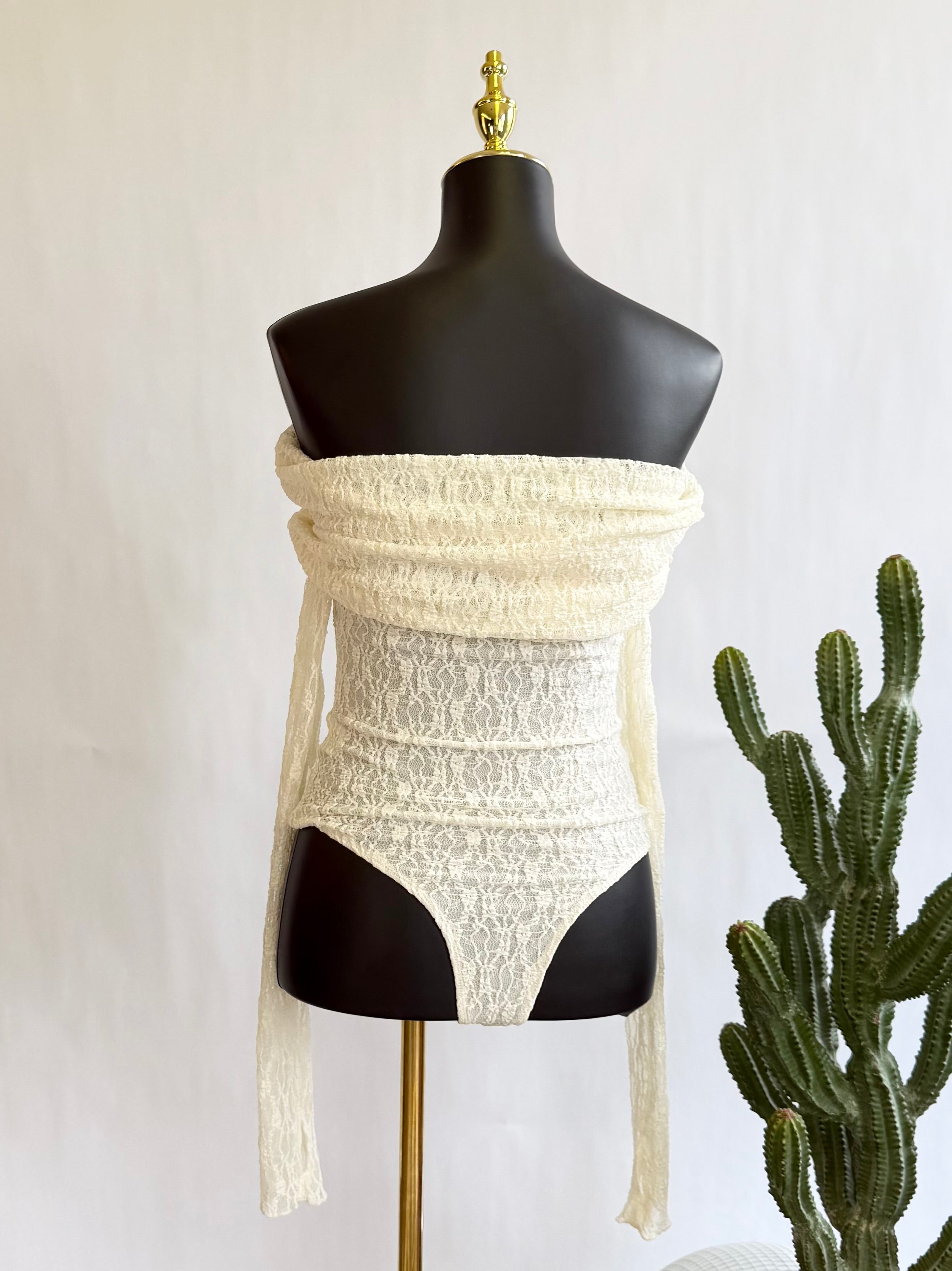 The Moonlit Lace Bodysuit