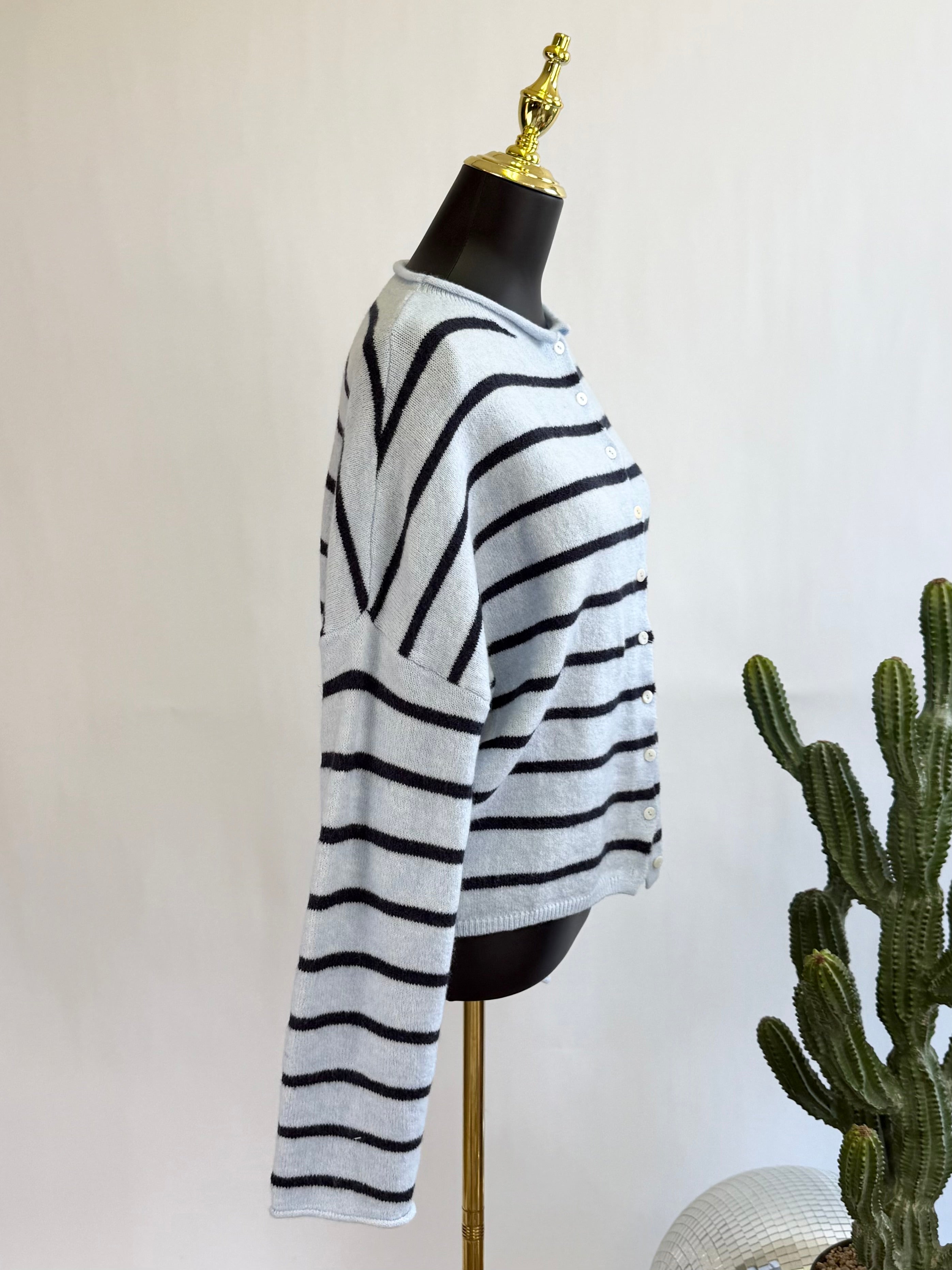 The Sailor Stripe Cardigan