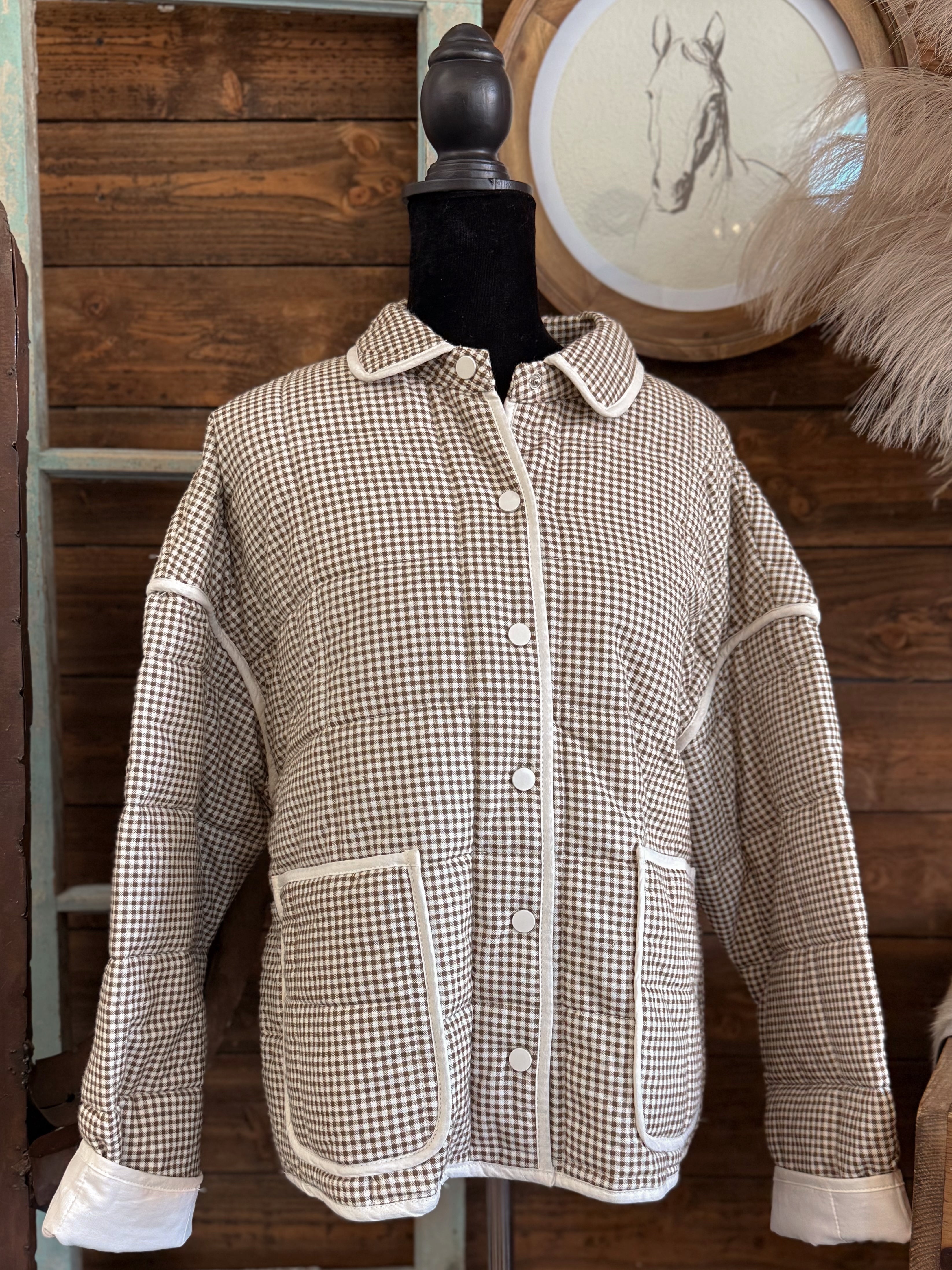 The Laken Quilted Jacket