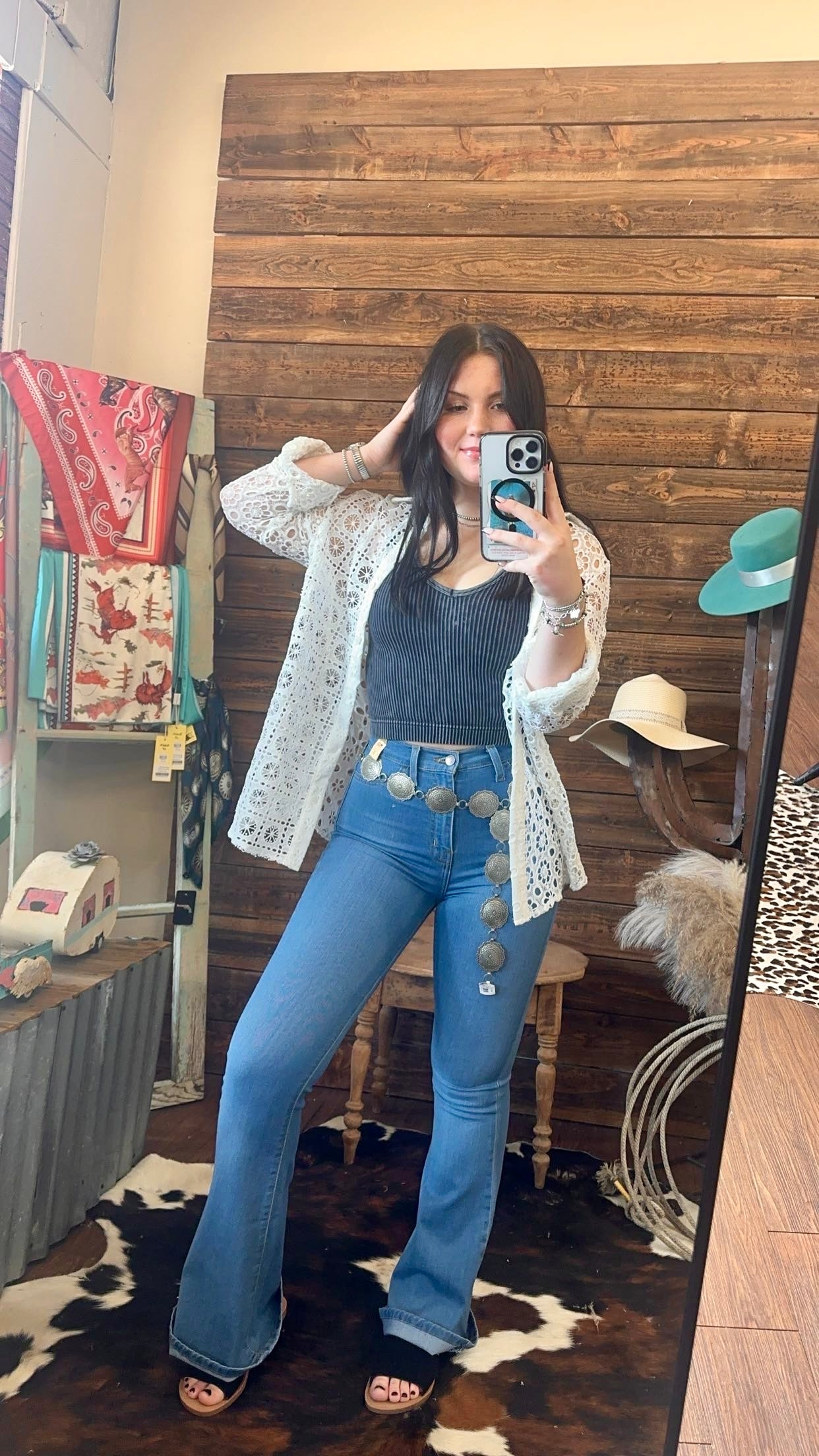 The Lillian Flare Jean