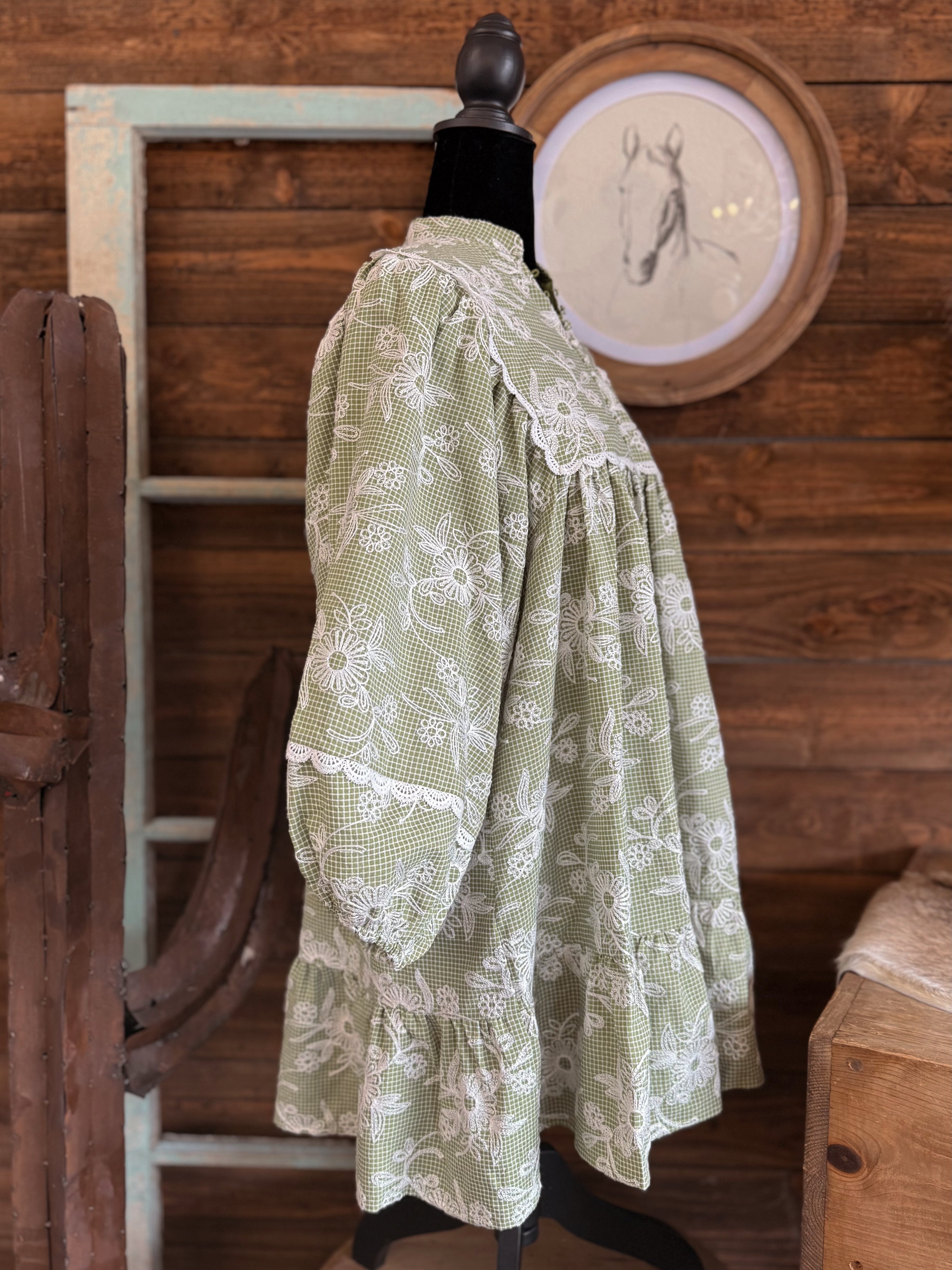 The Delilah Embroidered Dress