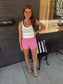 The Geo High Waisted Shorts