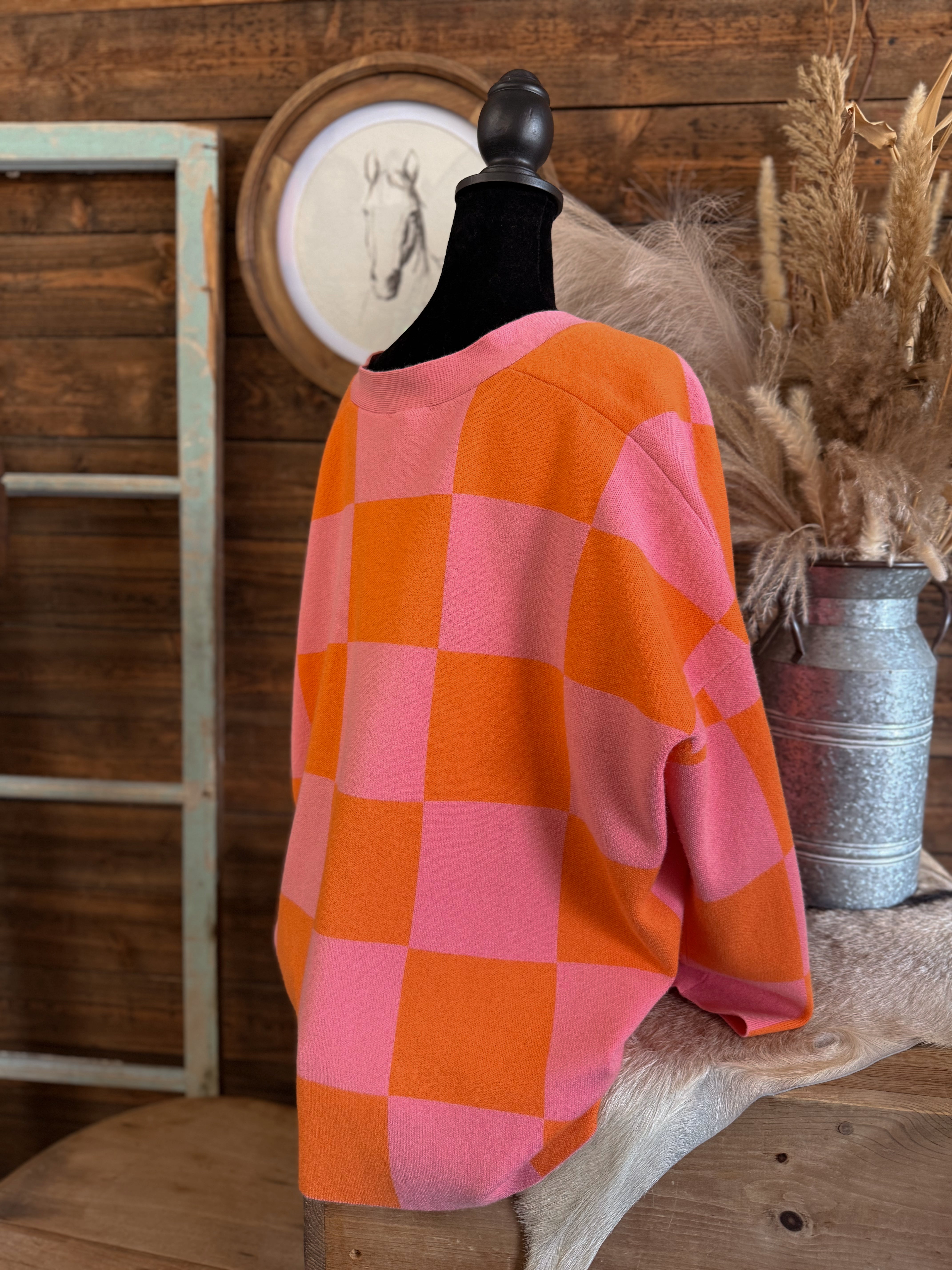 The Checkmate Cardigan