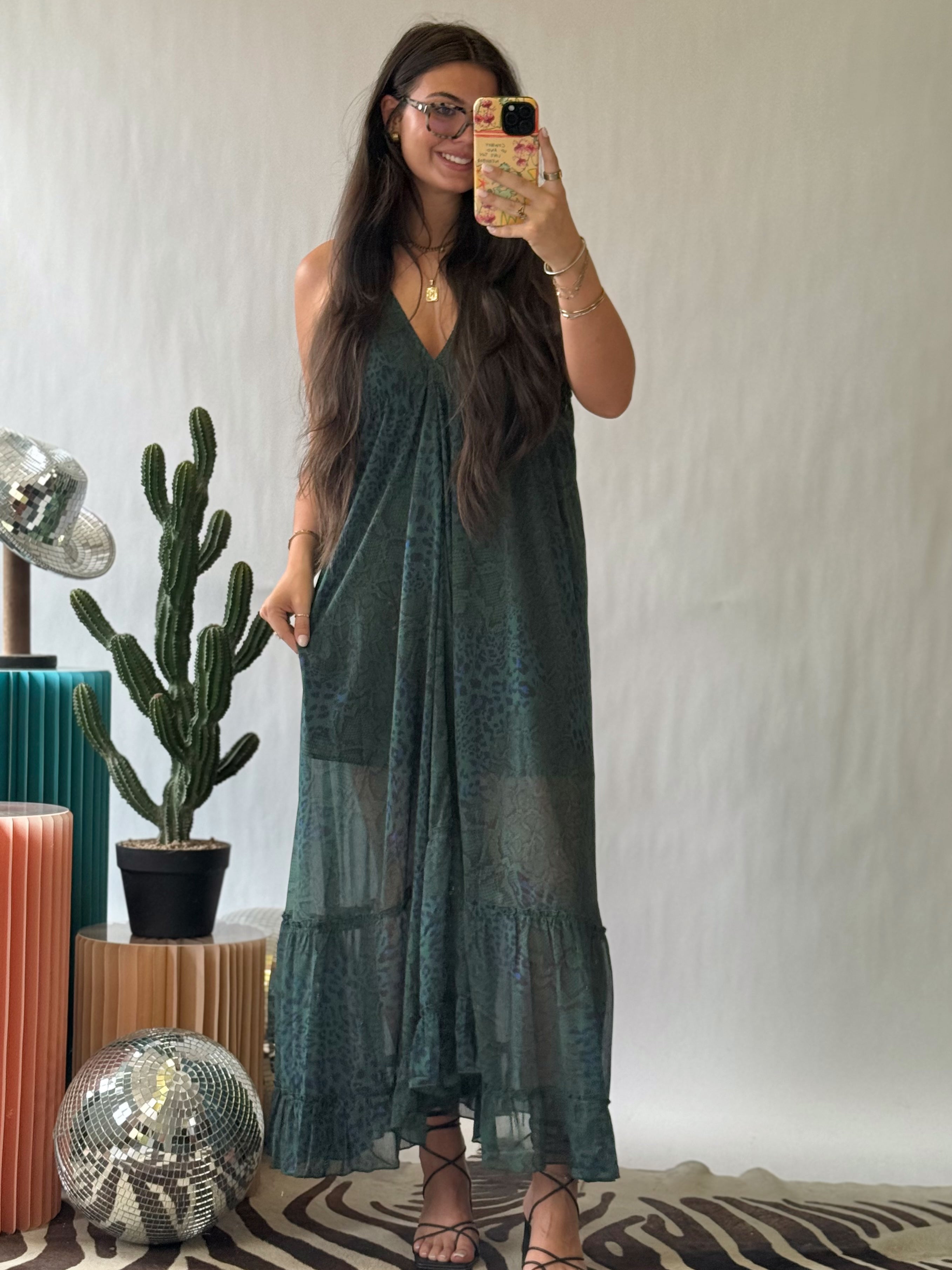 The Wildwood Halter Maxi Dress