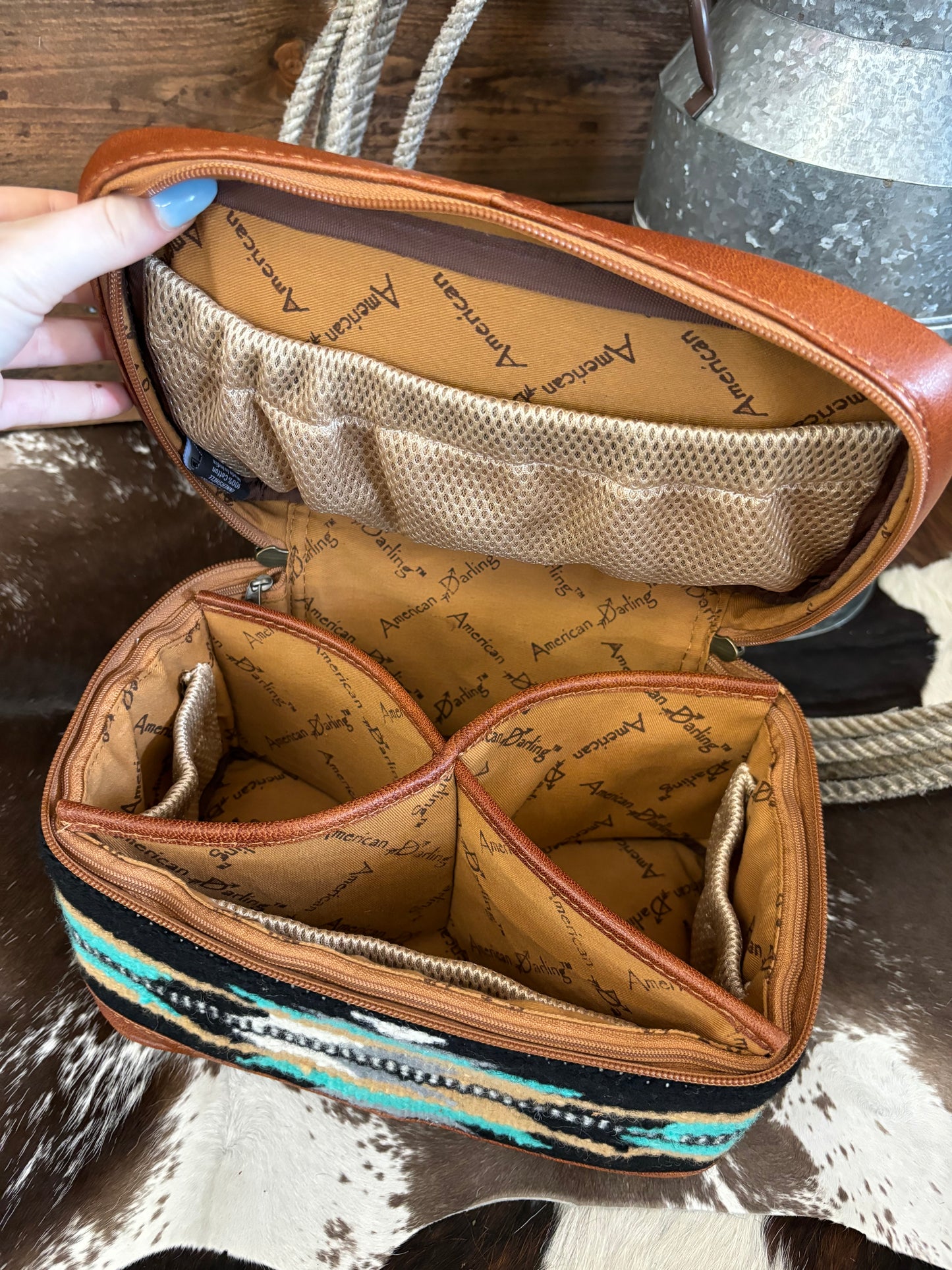 The Cowgirl's Vanity/Toiletry Case