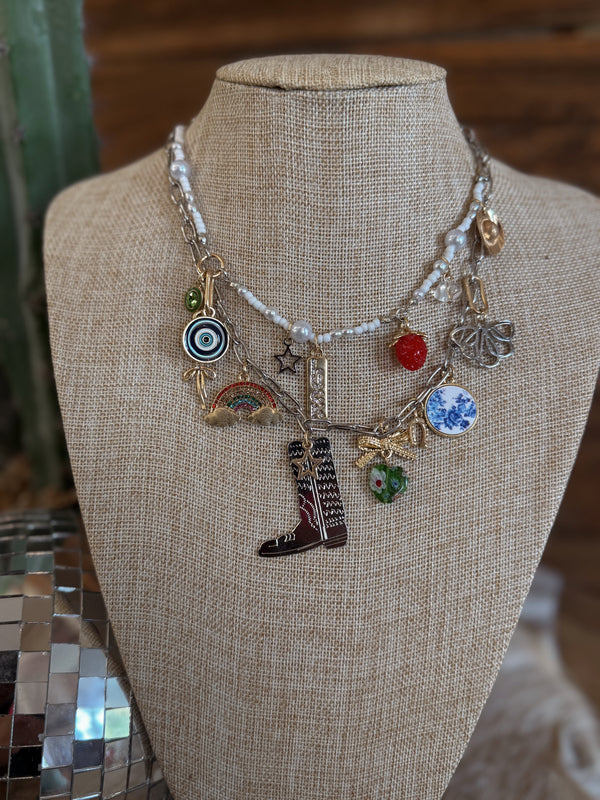 The Jetta Sue Charm Necklace