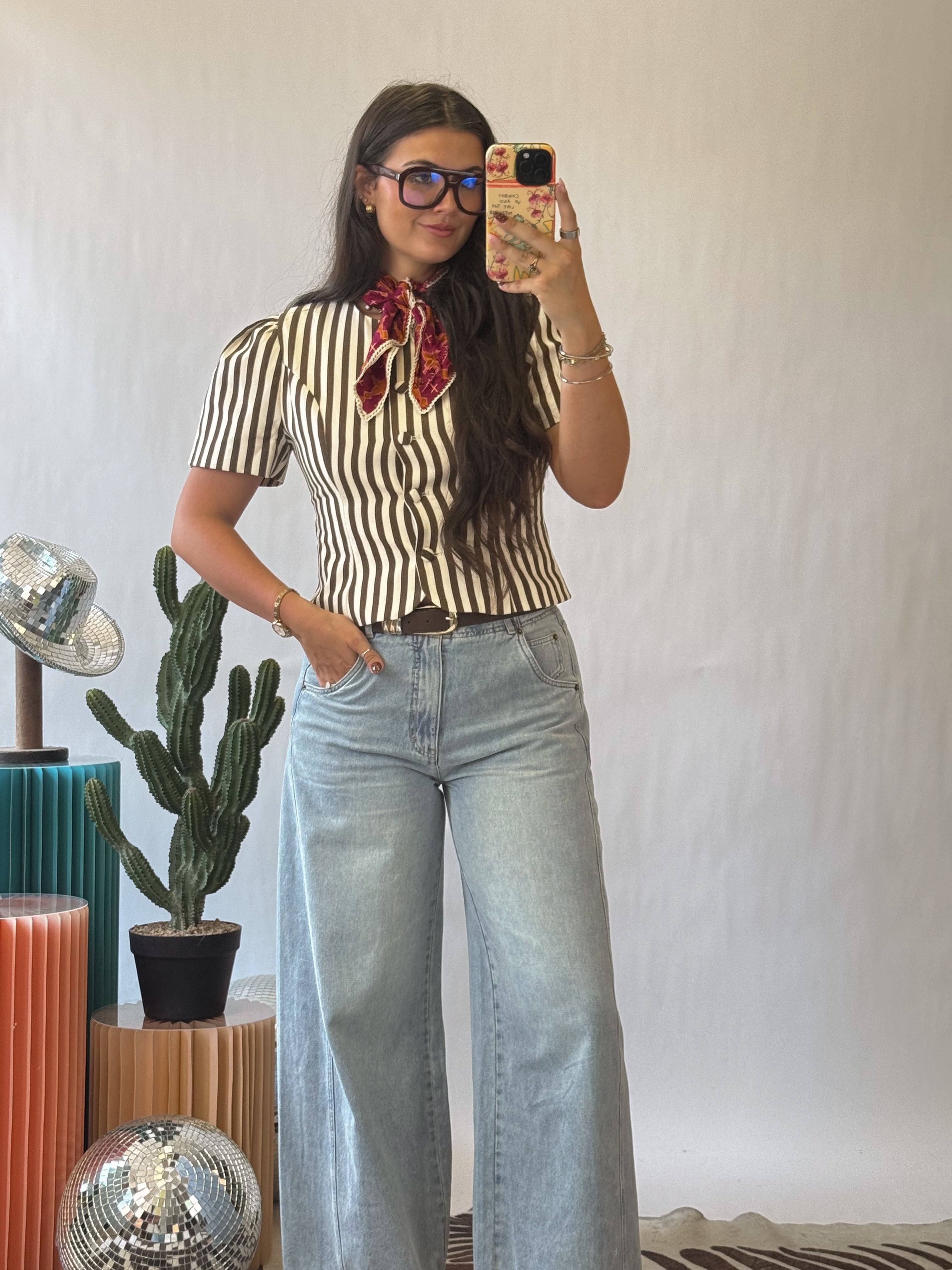 The Selina Stripe Top