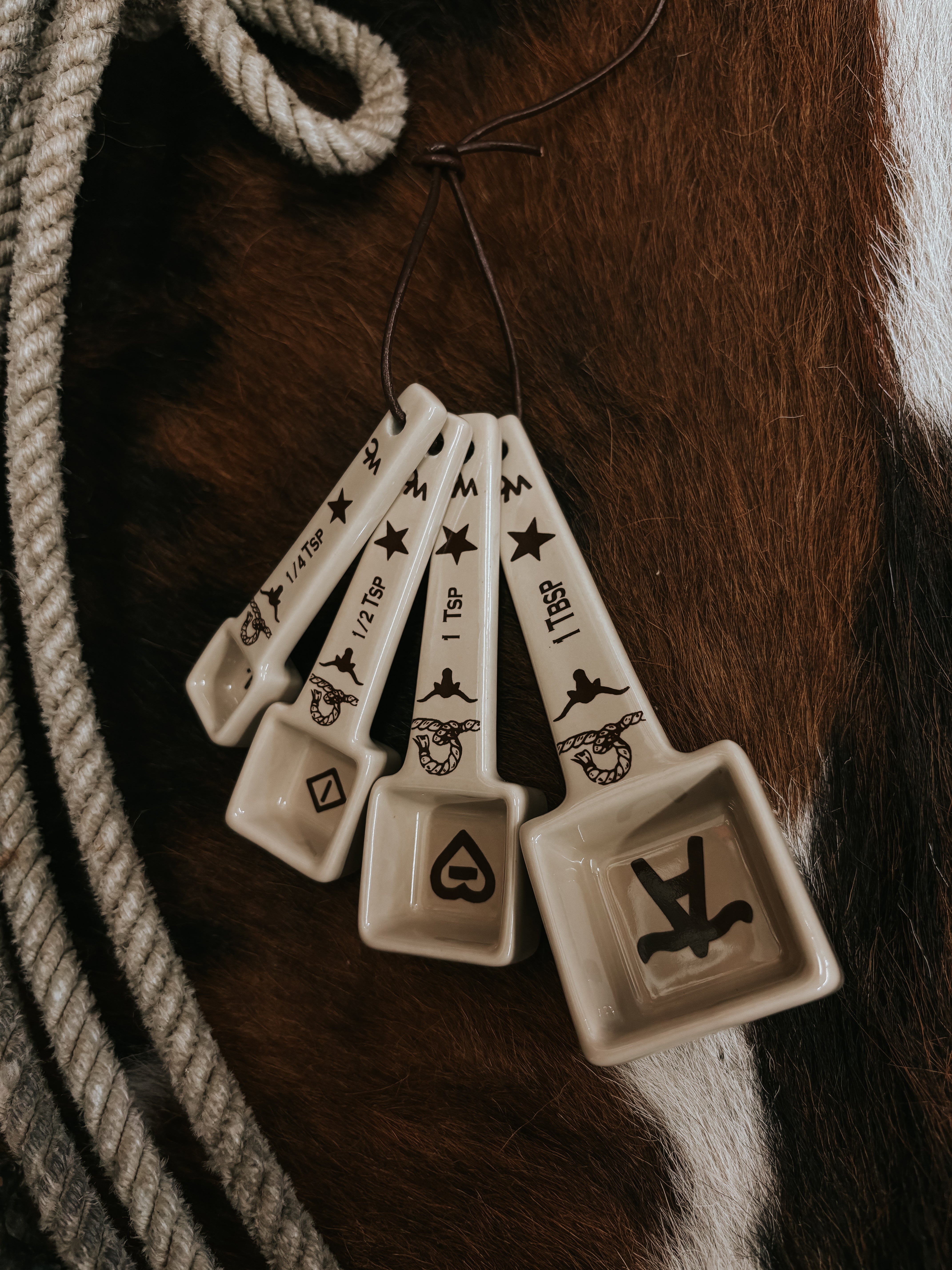 The Branded Measuring Spoons