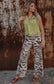 The Moxie Zebra Print Pants