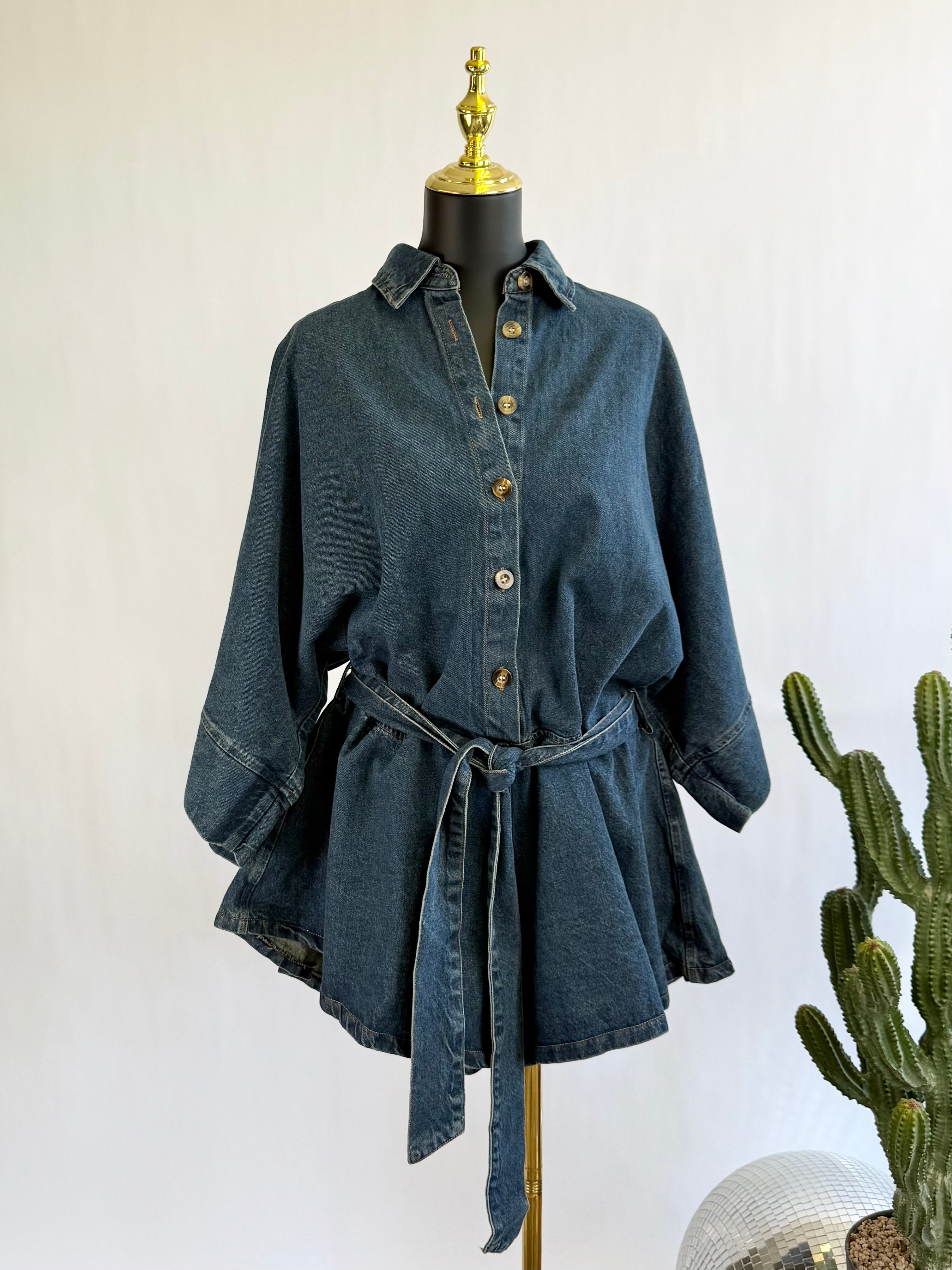 The Blue Jean Baby Romper