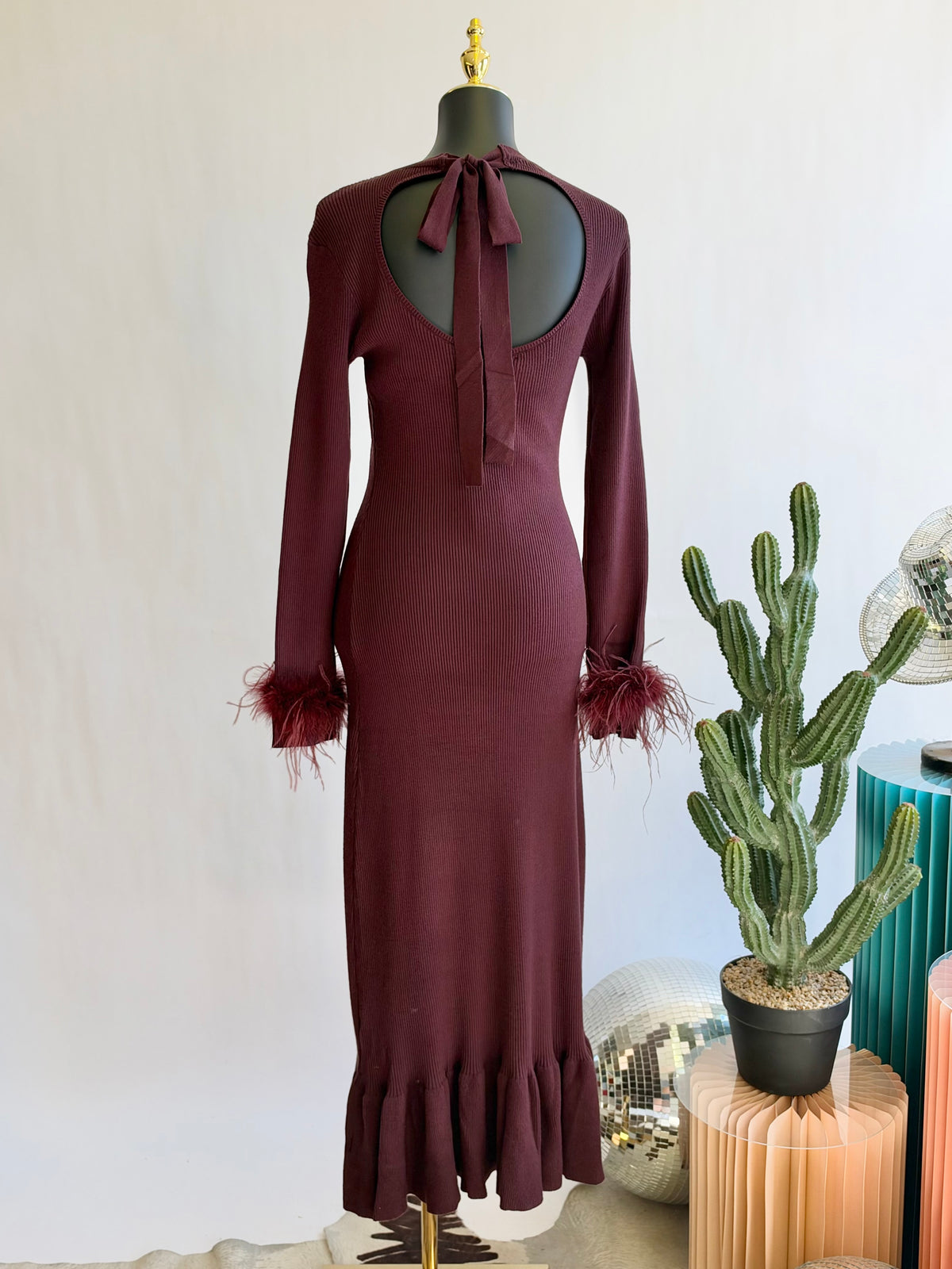 The Crimson Rodeo Maxi Dress