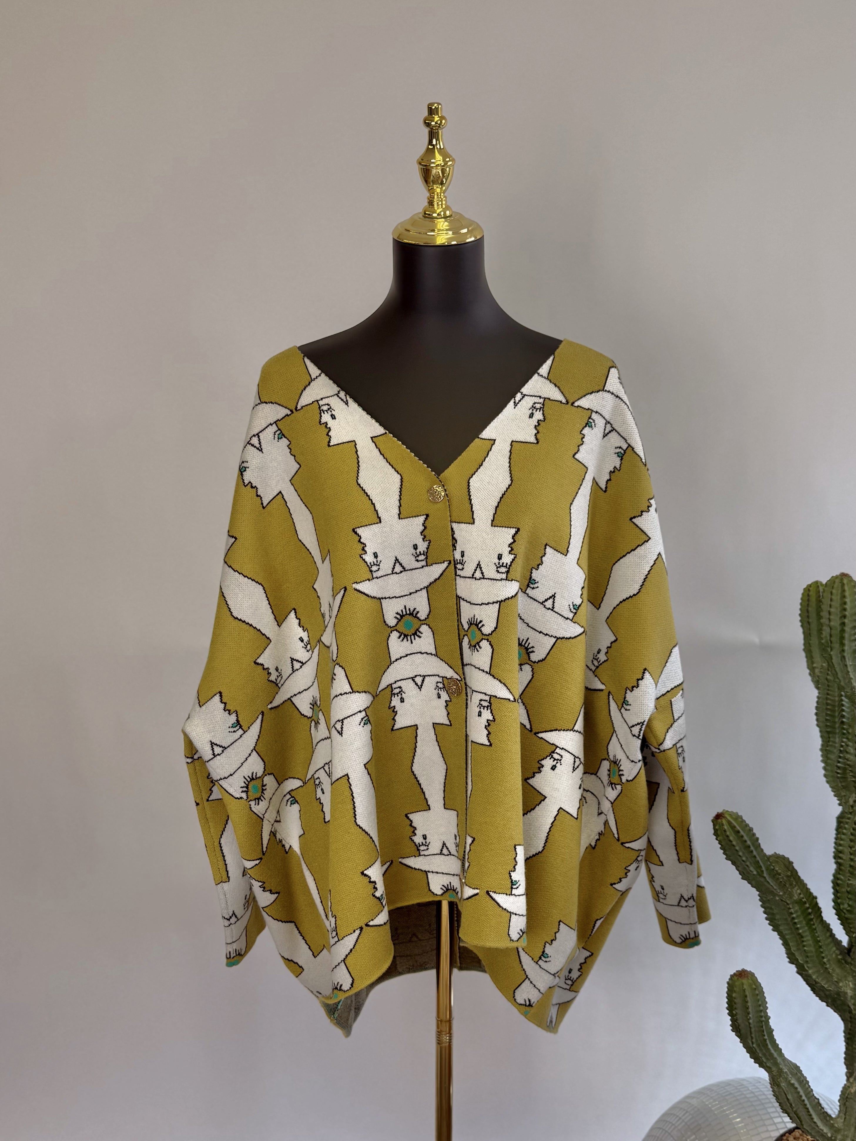 The Mod Maud Boyfriend Cardigan