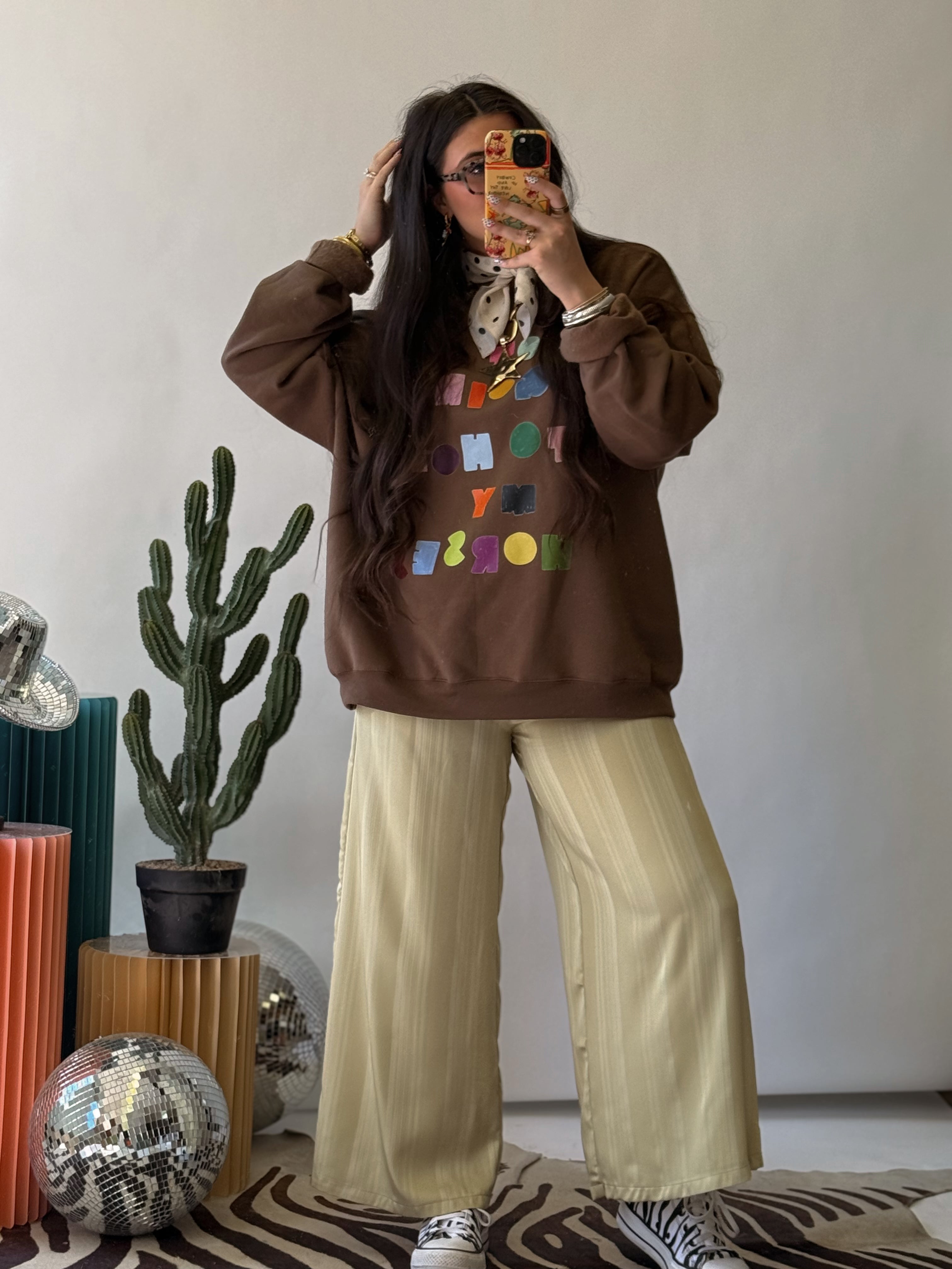 The Not Gonna Hold My Horses Sweatshirt