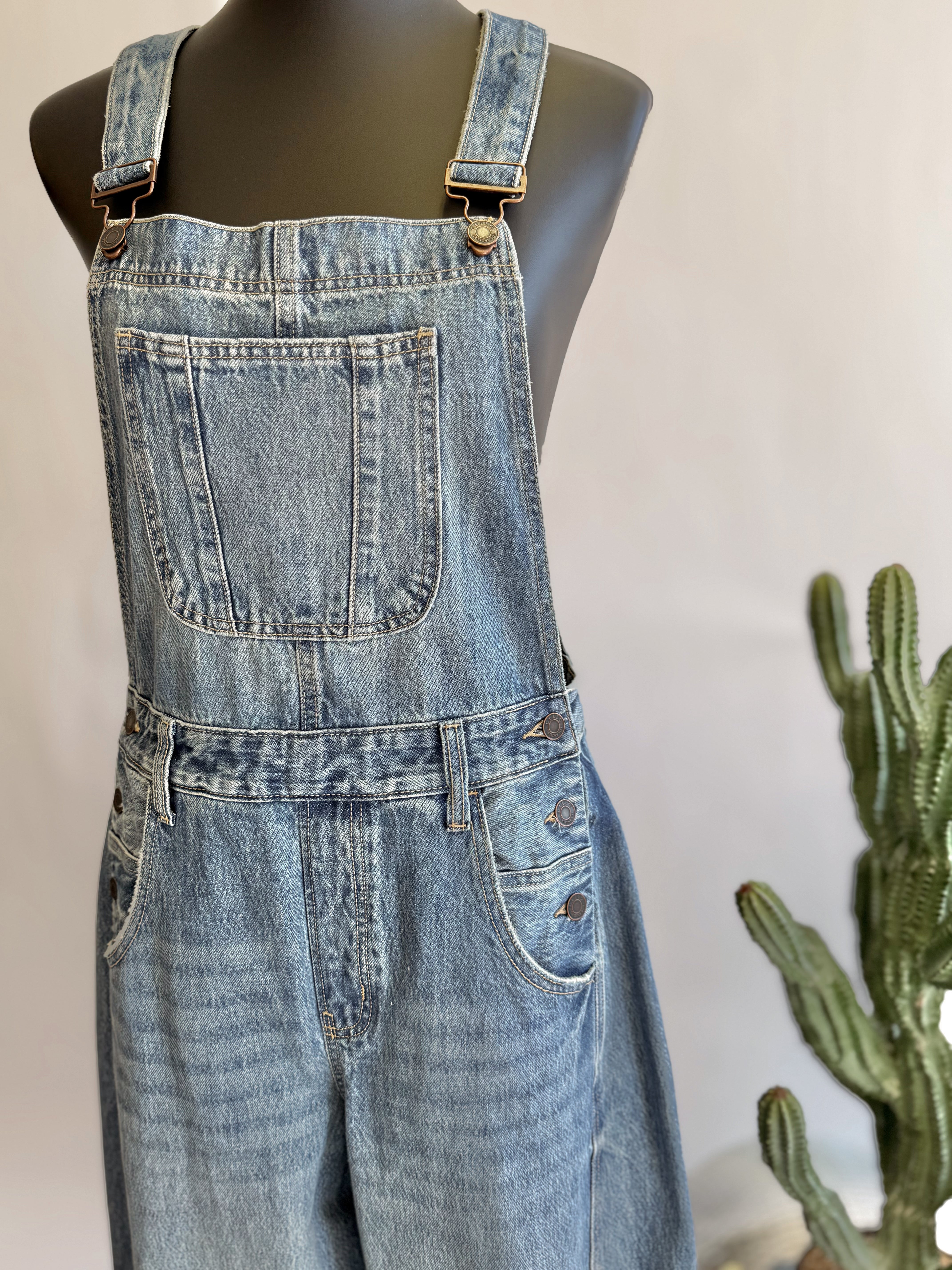 The Meadow Muse Barrel Overalls