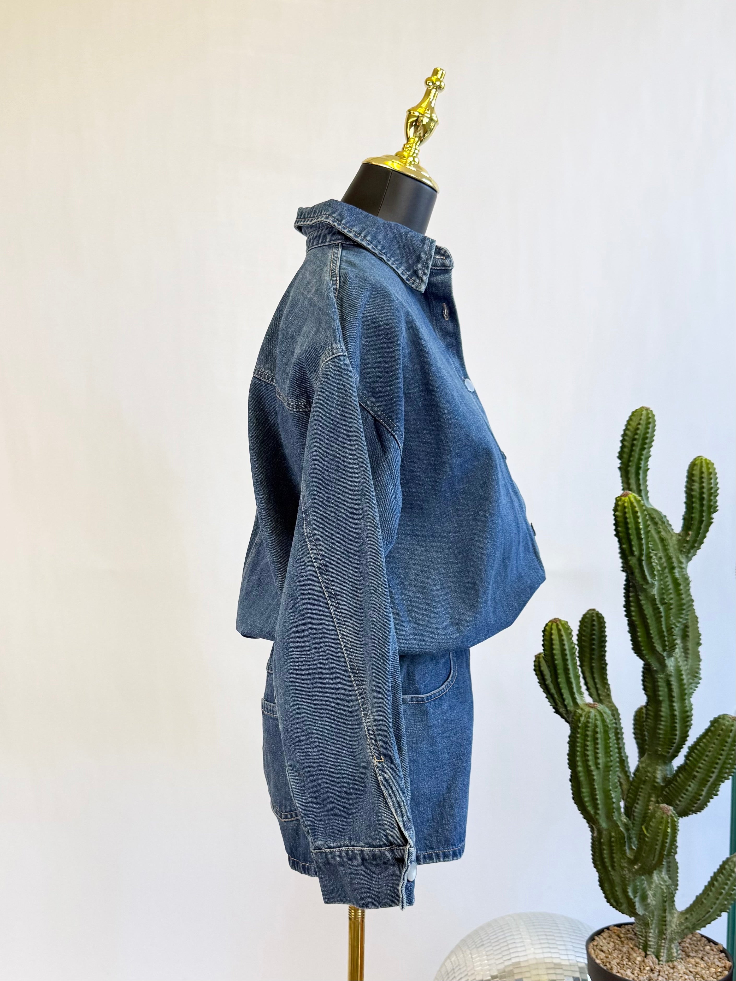 The Denim Weekend Romper