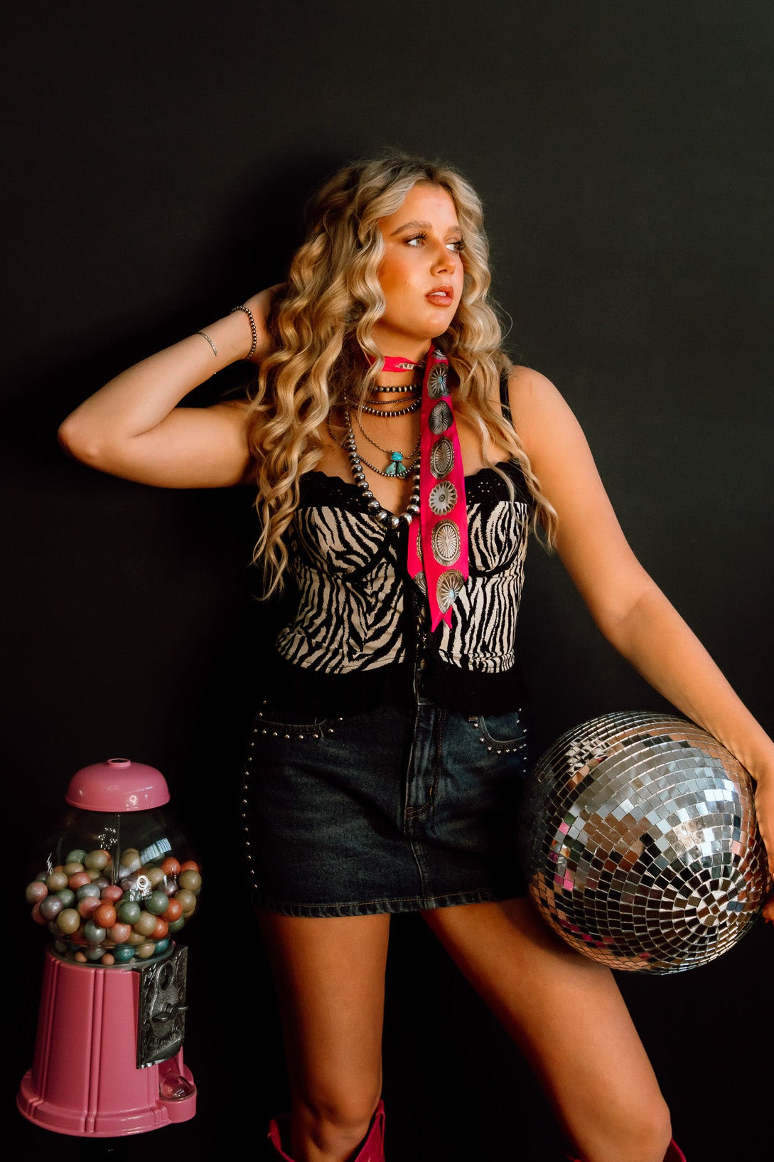 The Zendaya Zebra Top