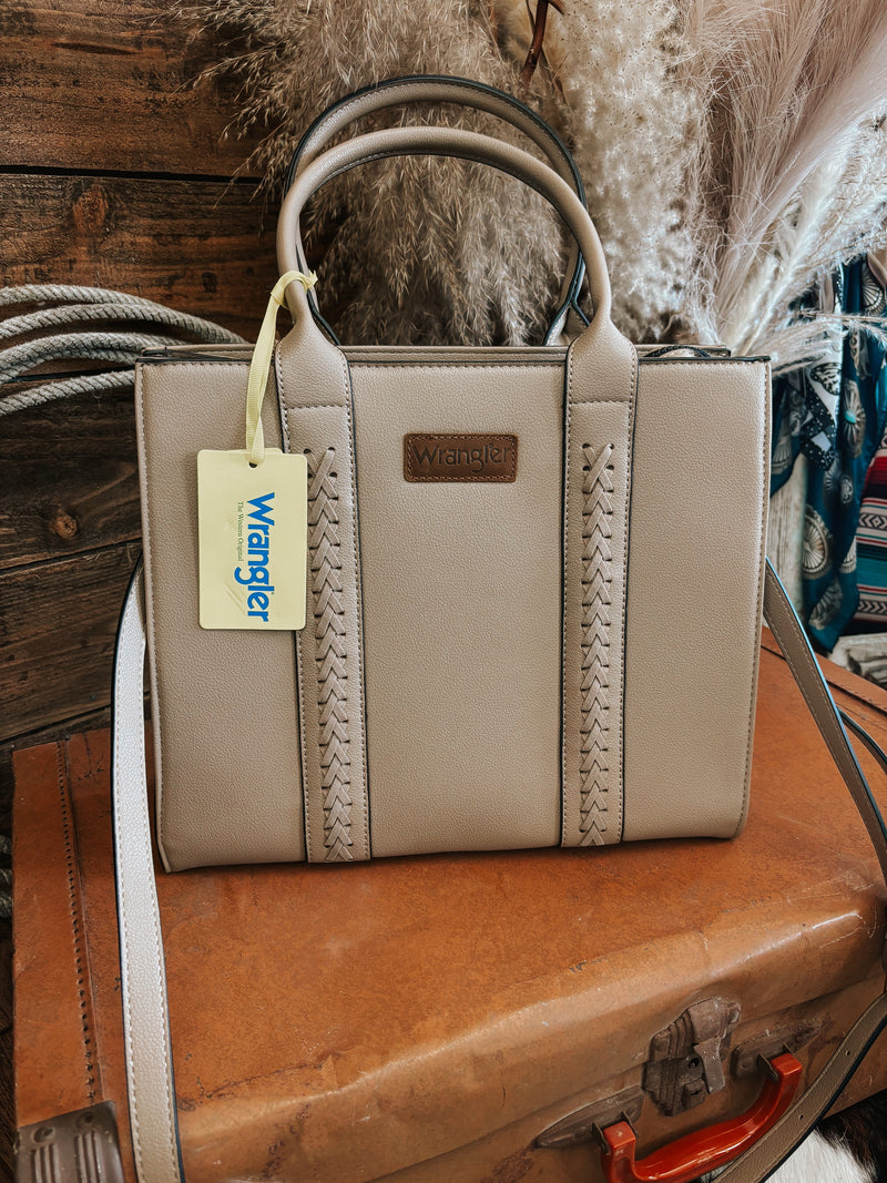 Wrangler Ladies Carry-All Crossbody Tote Bag
