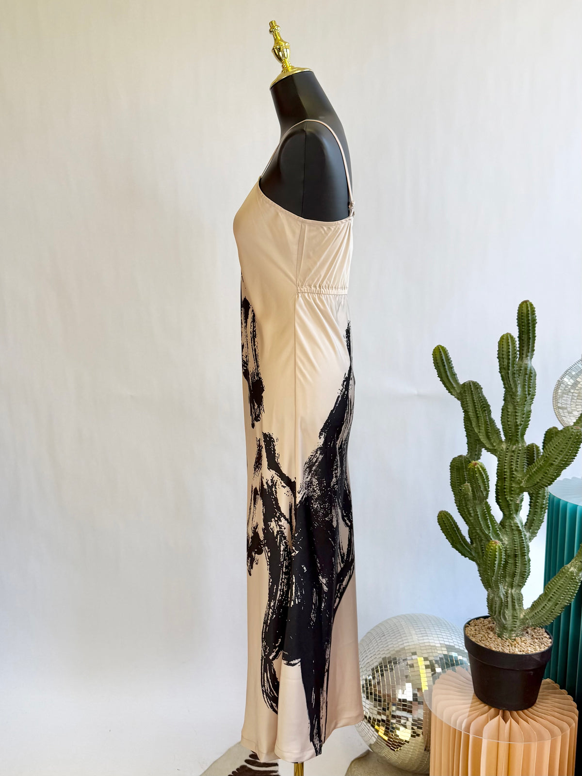 The Wild Stallion Satin Maxi Dress