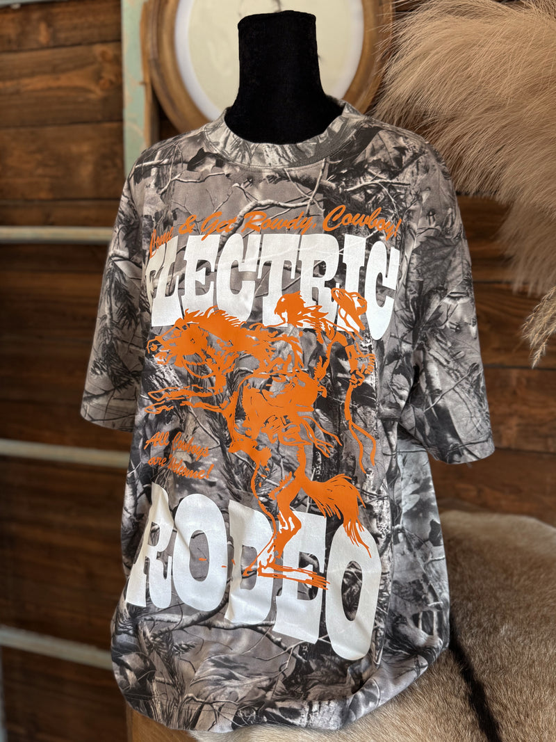 The Electric Rodeo Oversized Graphic Tee