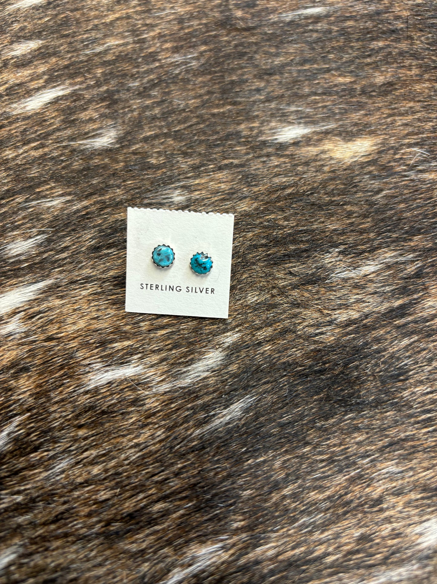 The Everyday Authentic Turquoise Studs
