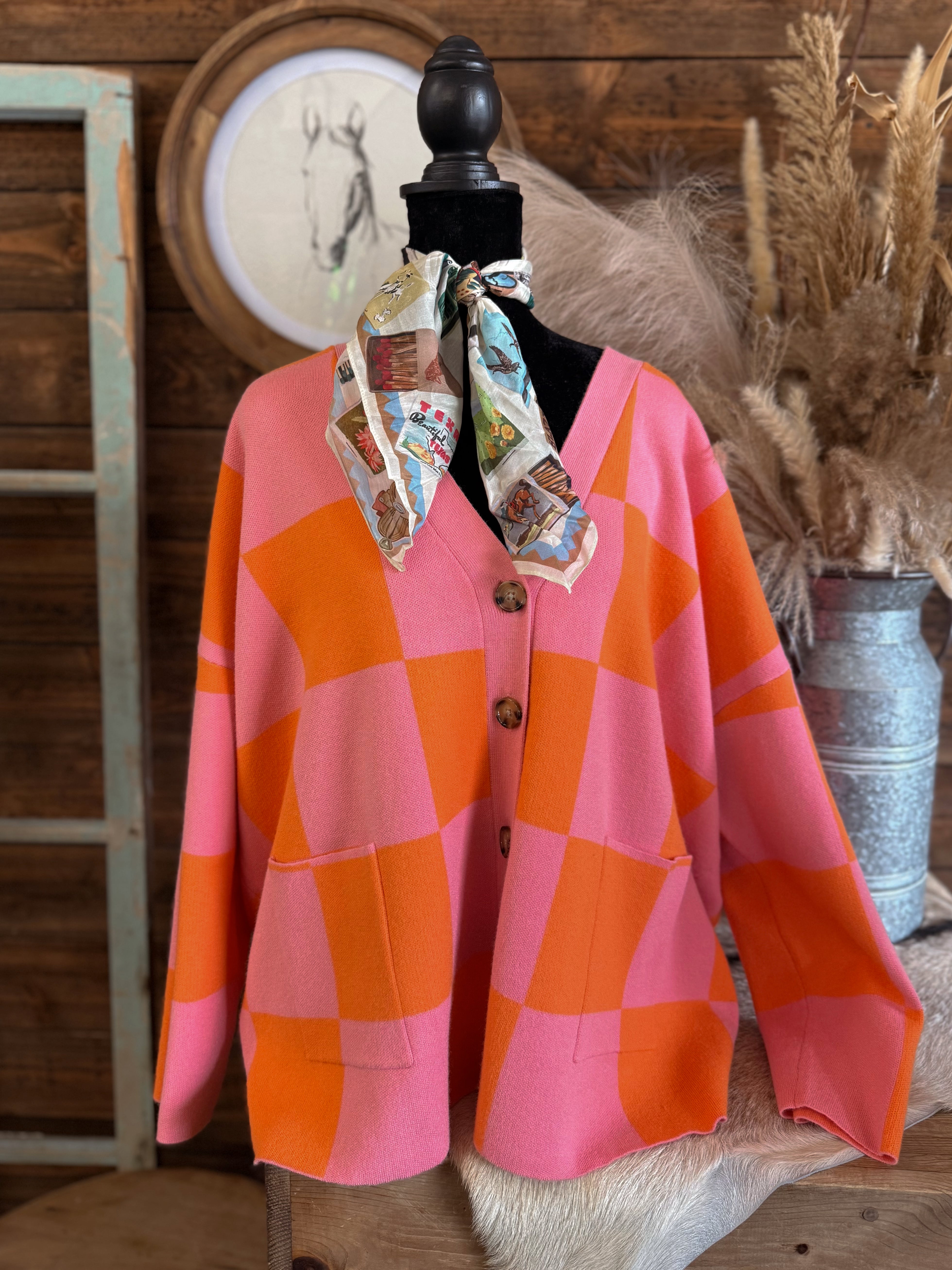 The Checkmate Cardigan