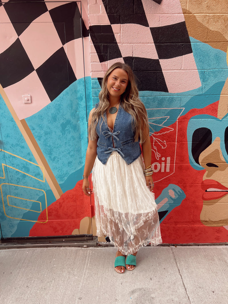 The Sierra Denim Vest