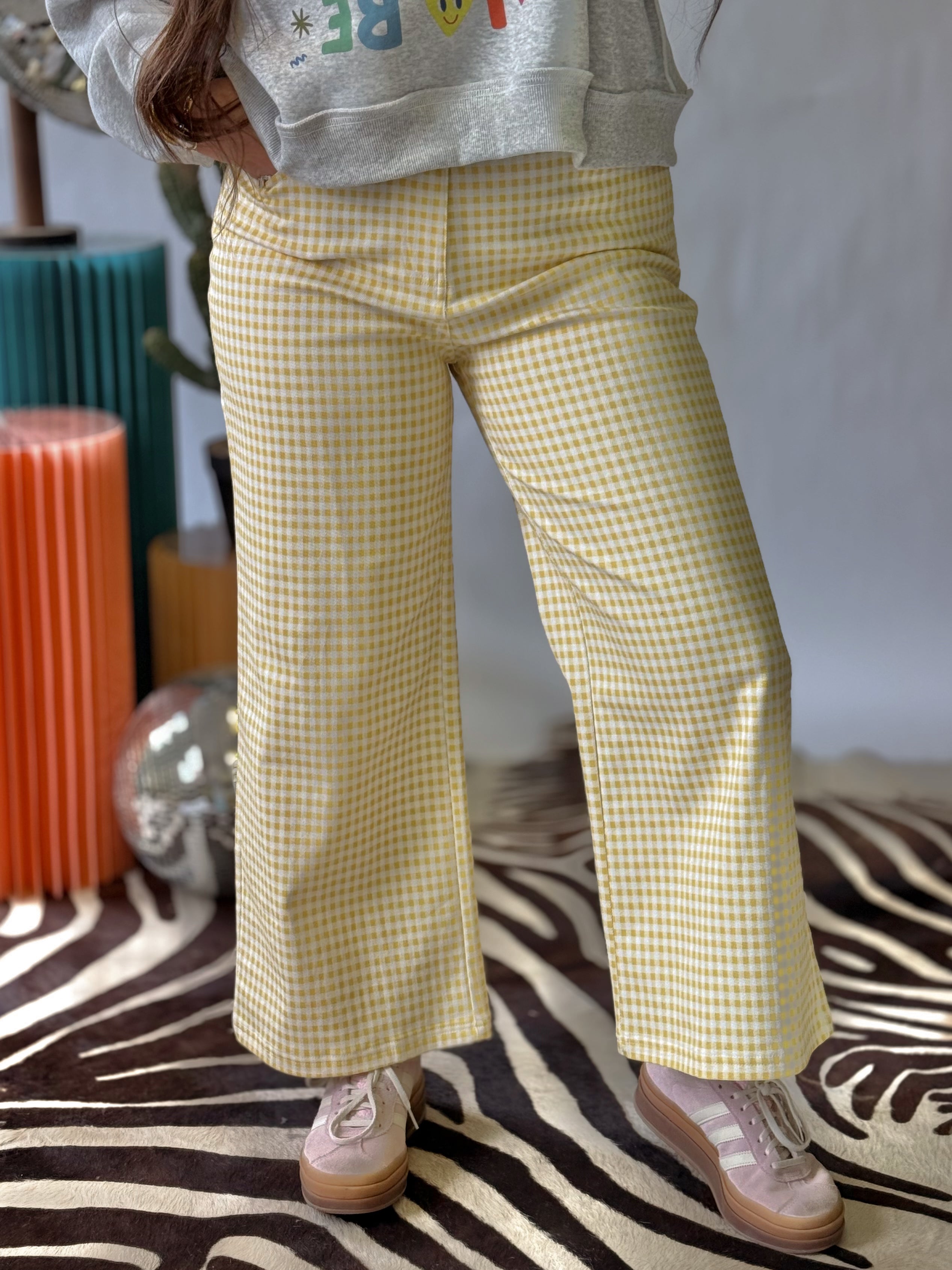 The Gingham & Gone Pants