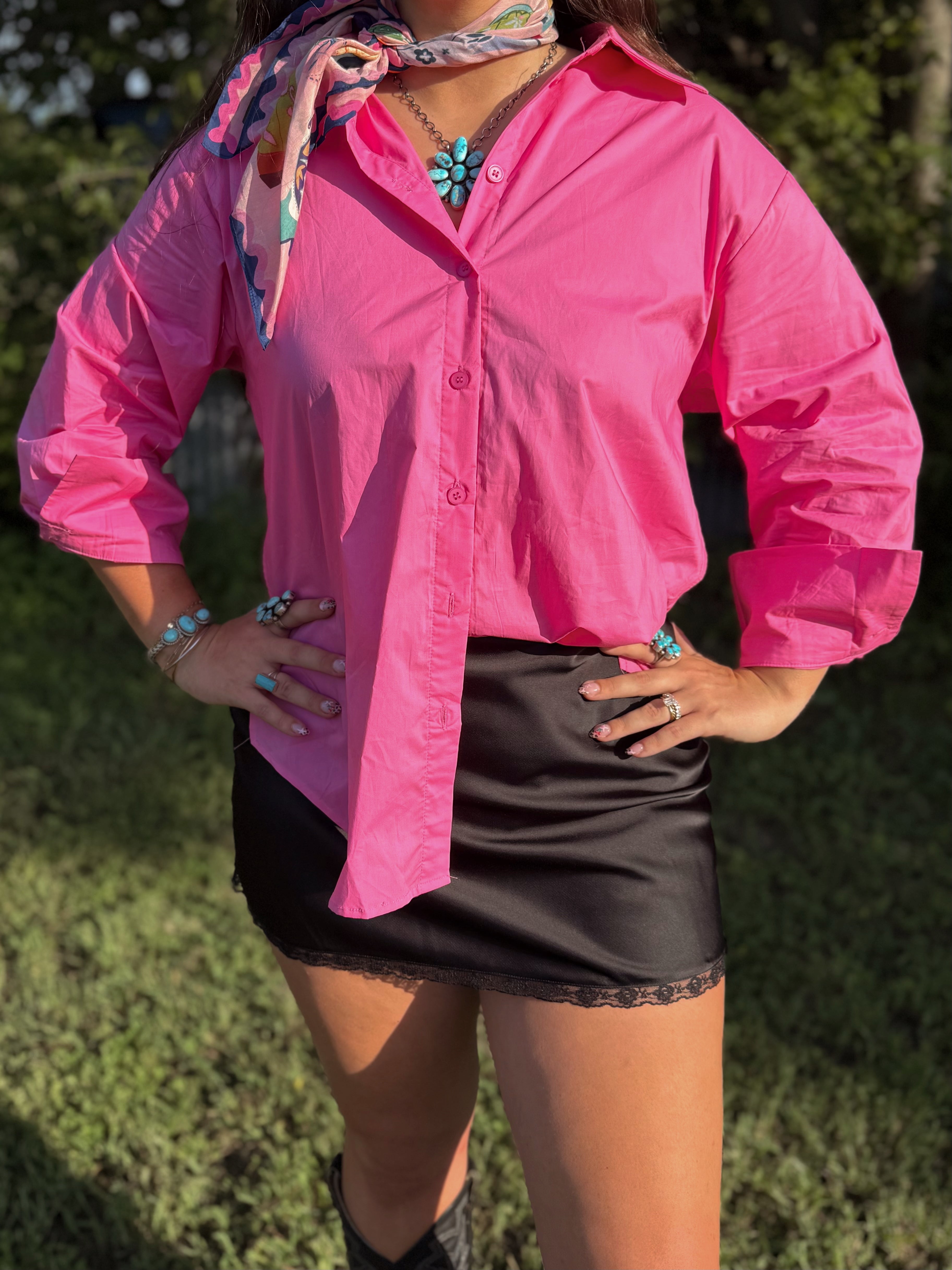 The Brighton Button Down Top