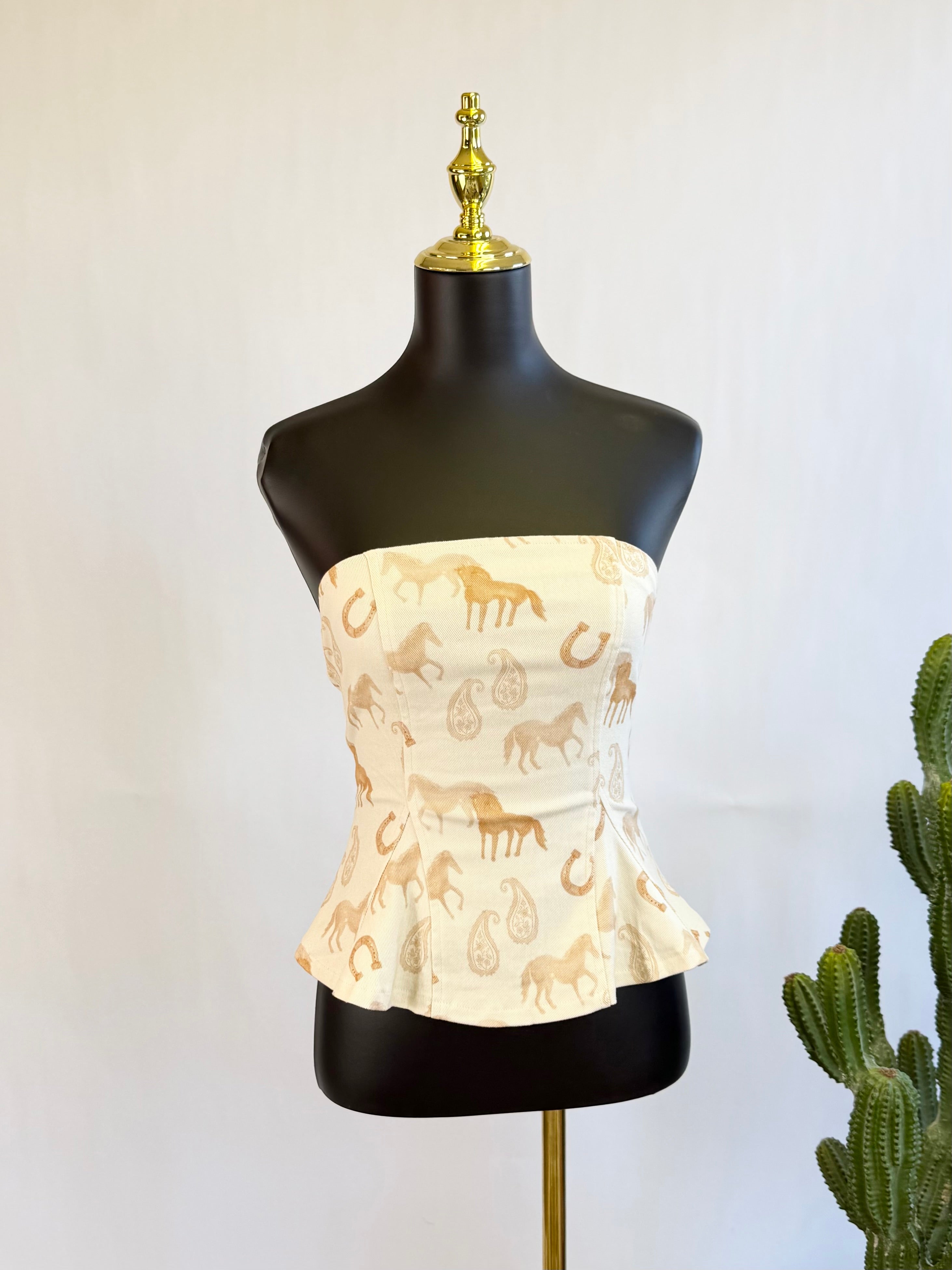 The Wild Horse Corset Top