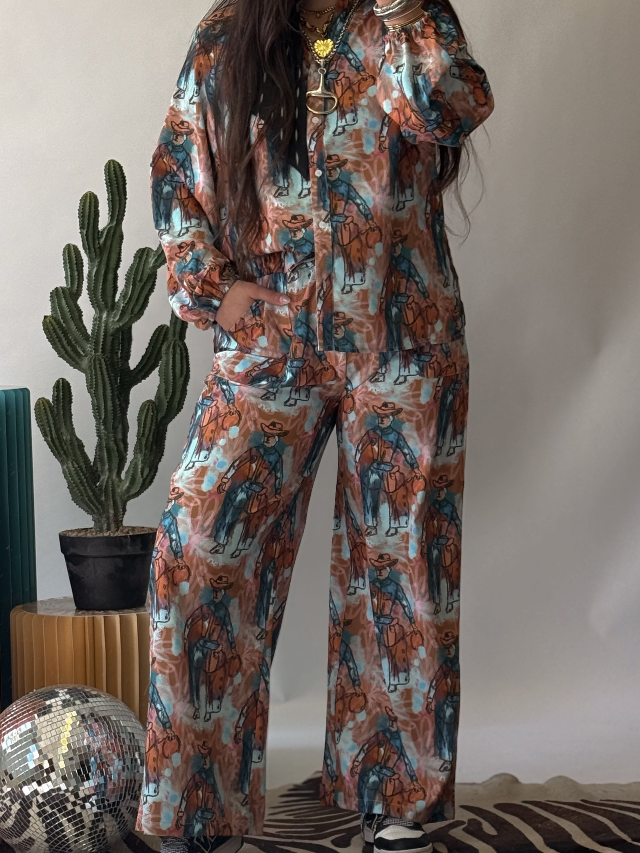 The Eclectic Cowboy Pants