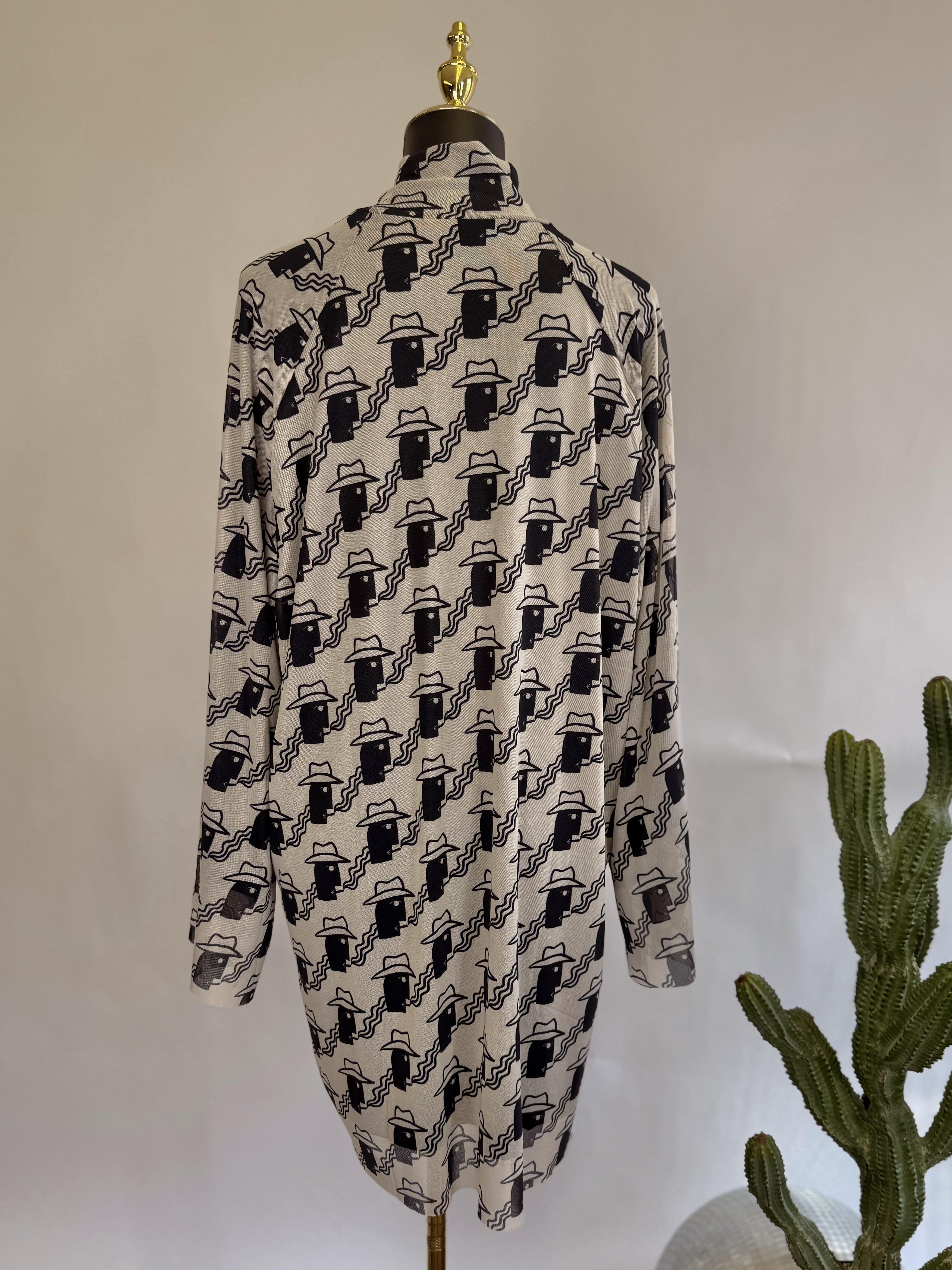 The Cowboy Mesh Tunic Dress - Allie Falcon