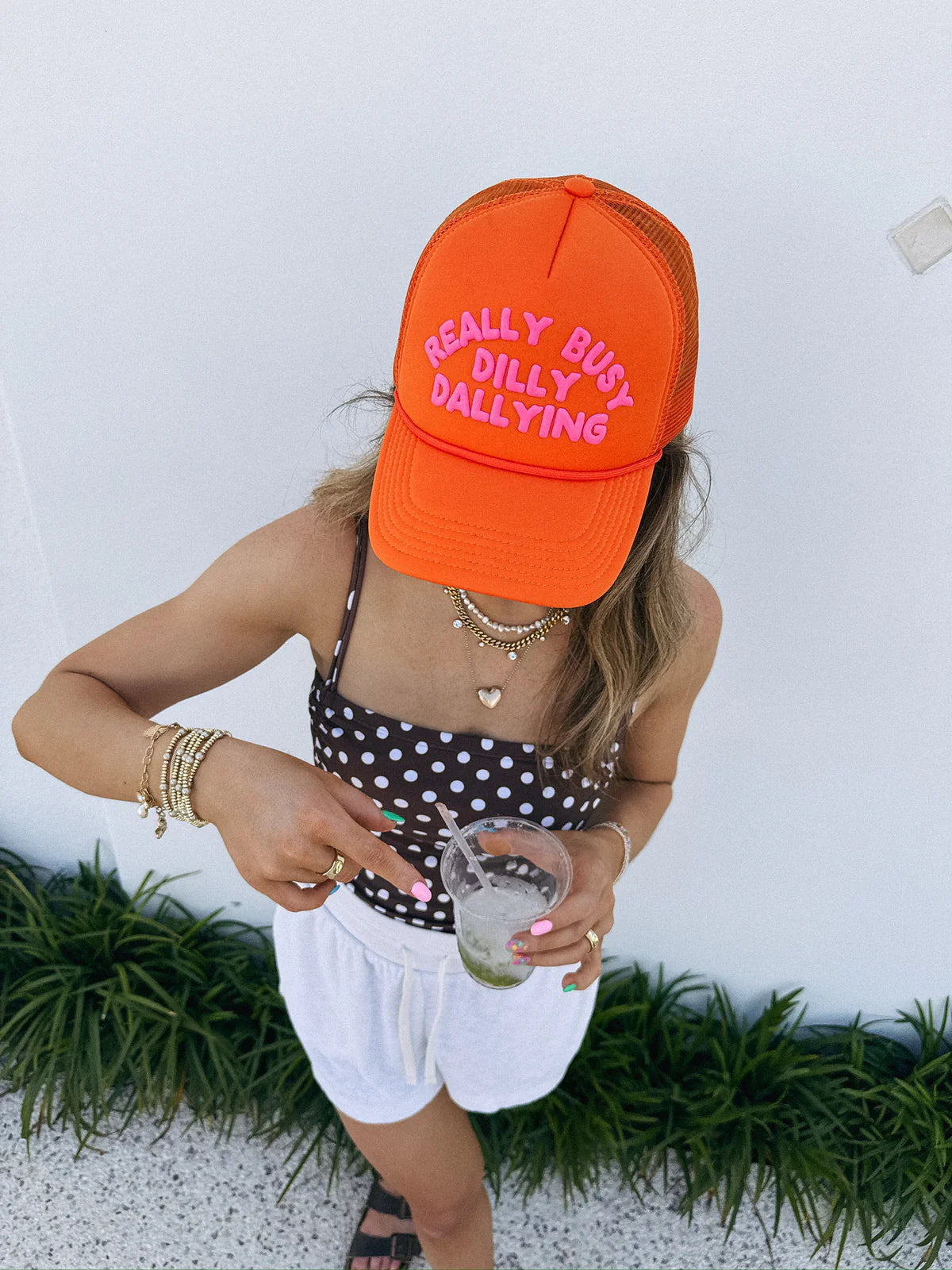 The Dilly Dally Trucker Hat