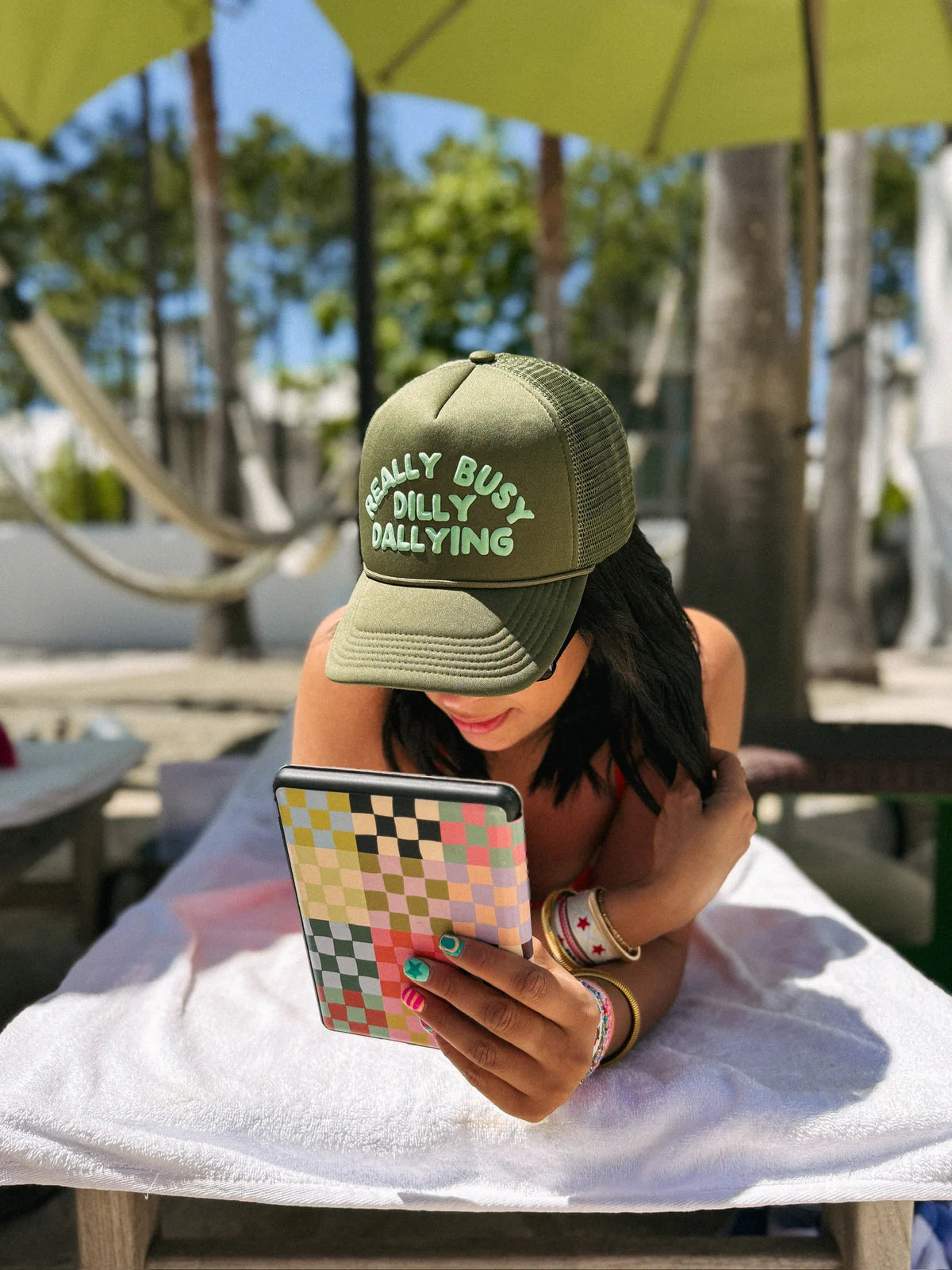 The Dilly Dally Trucker Hat