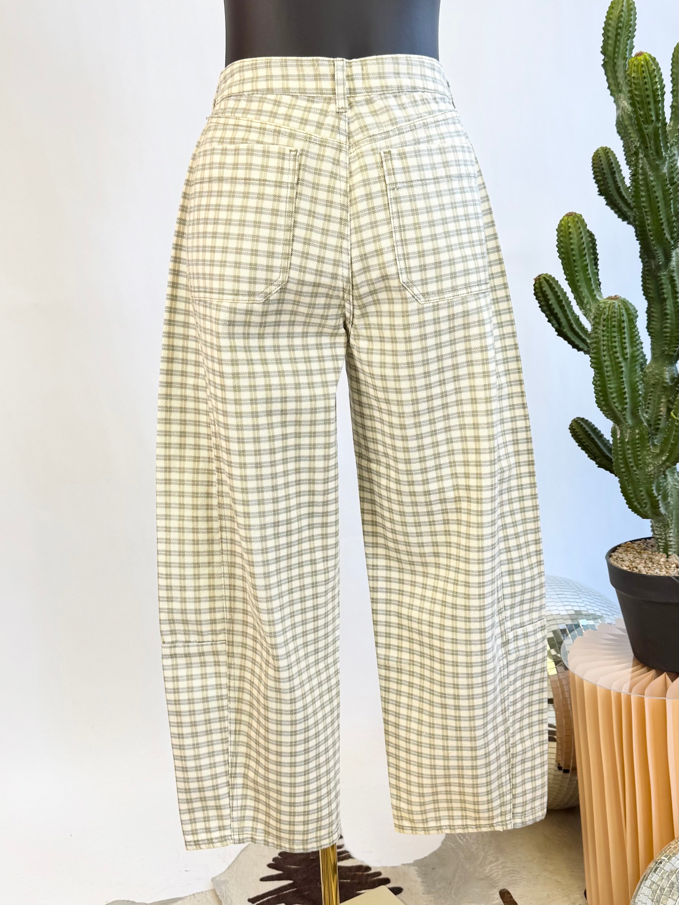The Meadow Check Pants