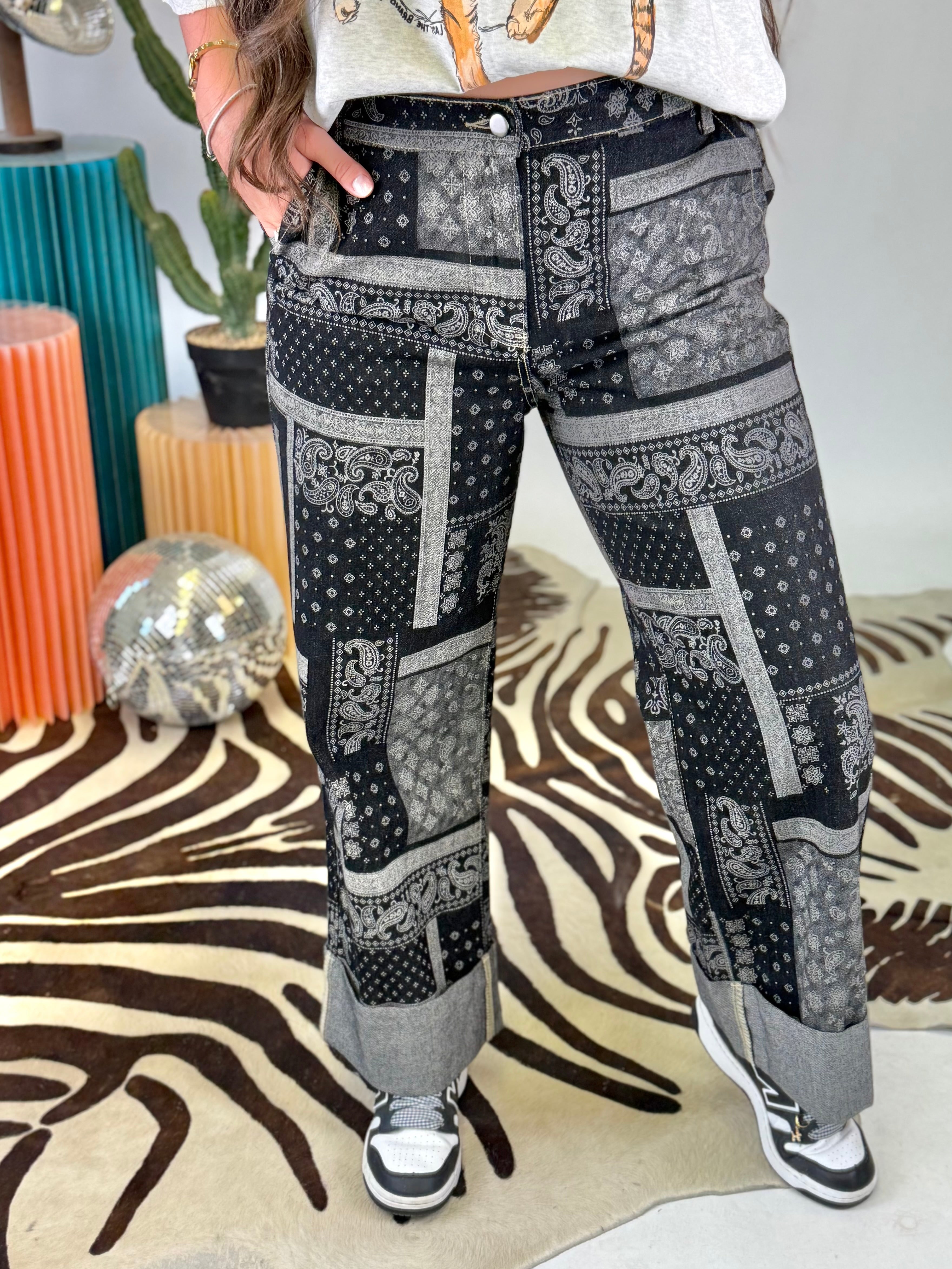 The Bandana Bandit Jeans