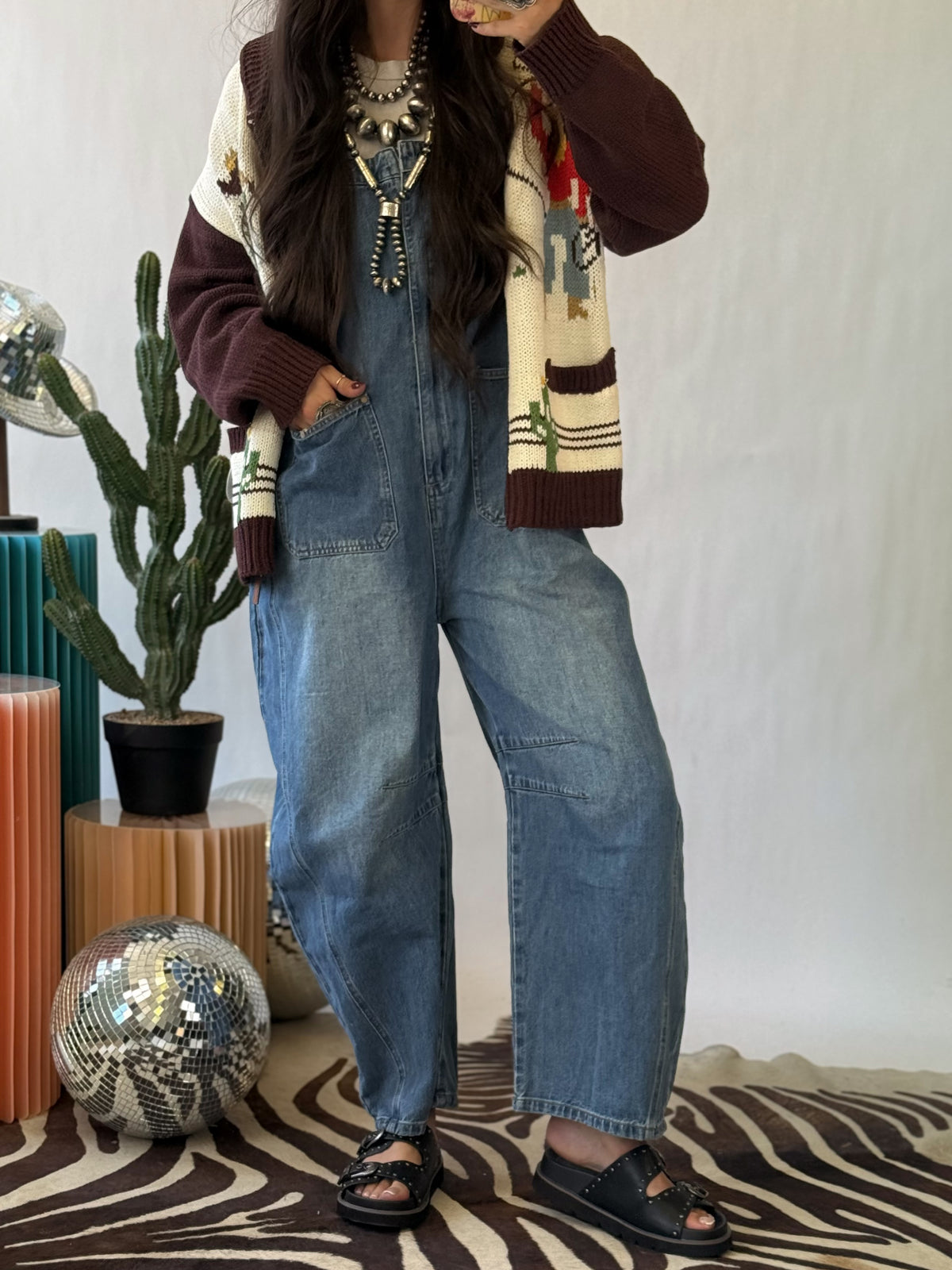 The Darla Denim Overalls