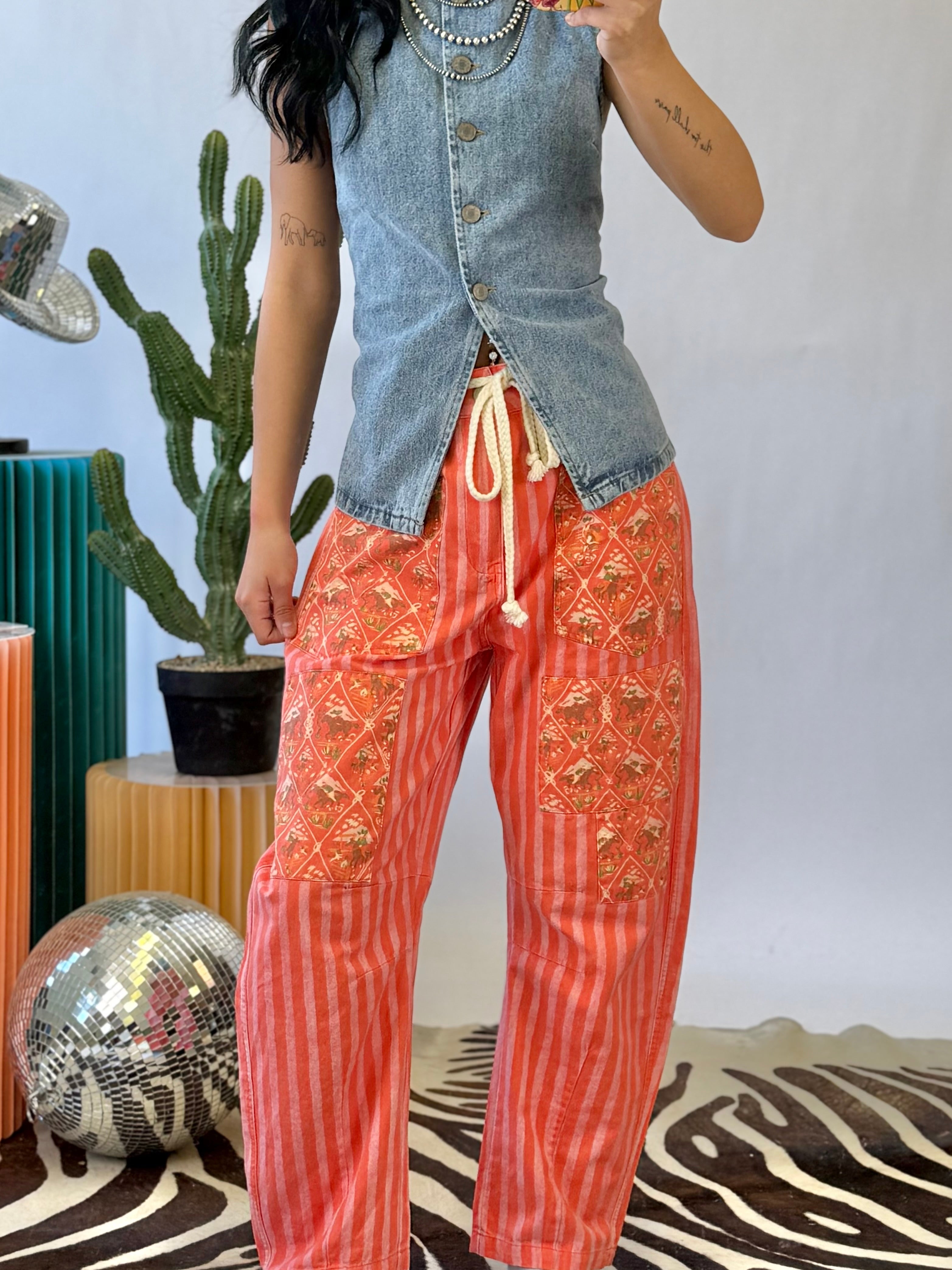 The Coral Canyon Barrel Pants
