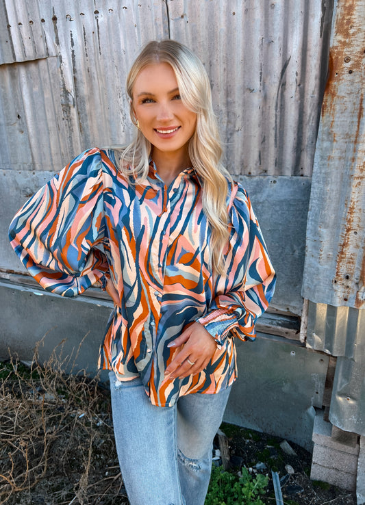 The Bethany Button Up
