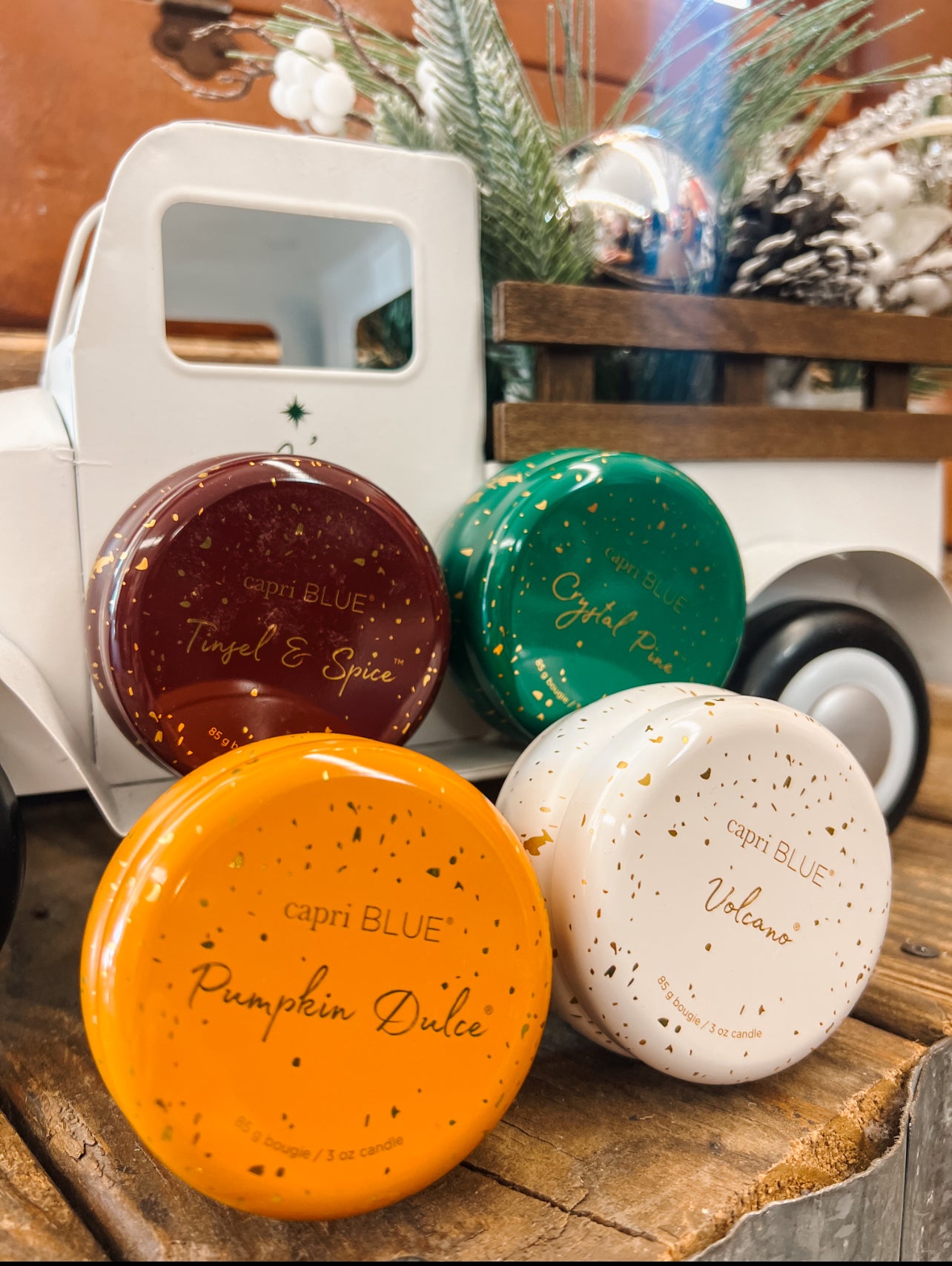 The Capri Blue Glimmer Holiday Gift Set