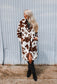 The Casey Cowhide Coat