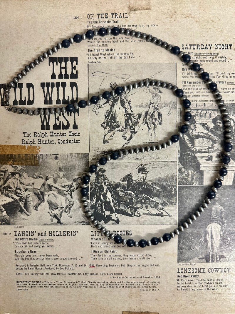 The 16" Faux Navajo Pearl Necklace (2 colors)