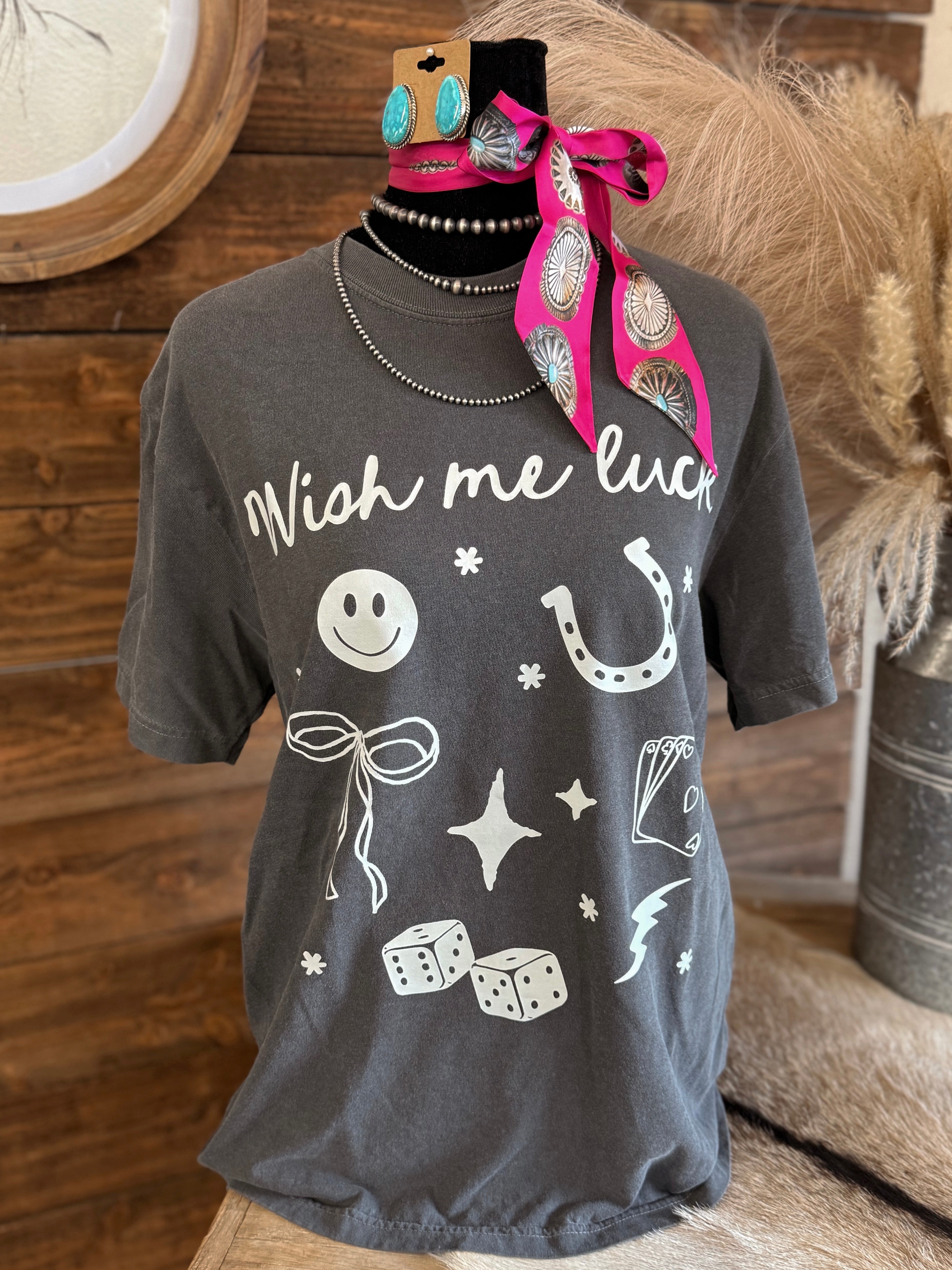 The Wish Me Luck Graphic Tee