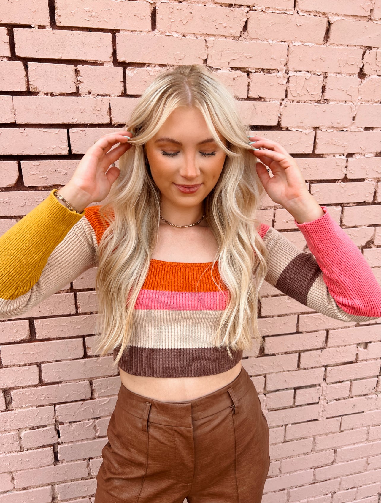 The Ember Striped Sweater