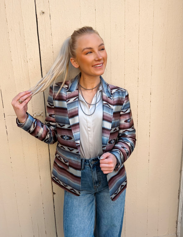 The Ariat Serape Blazer Coat